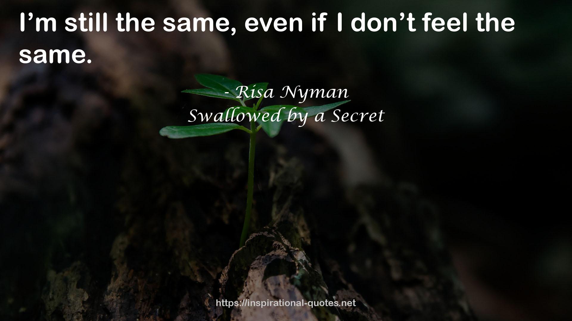 Risa Nyman QUOTES