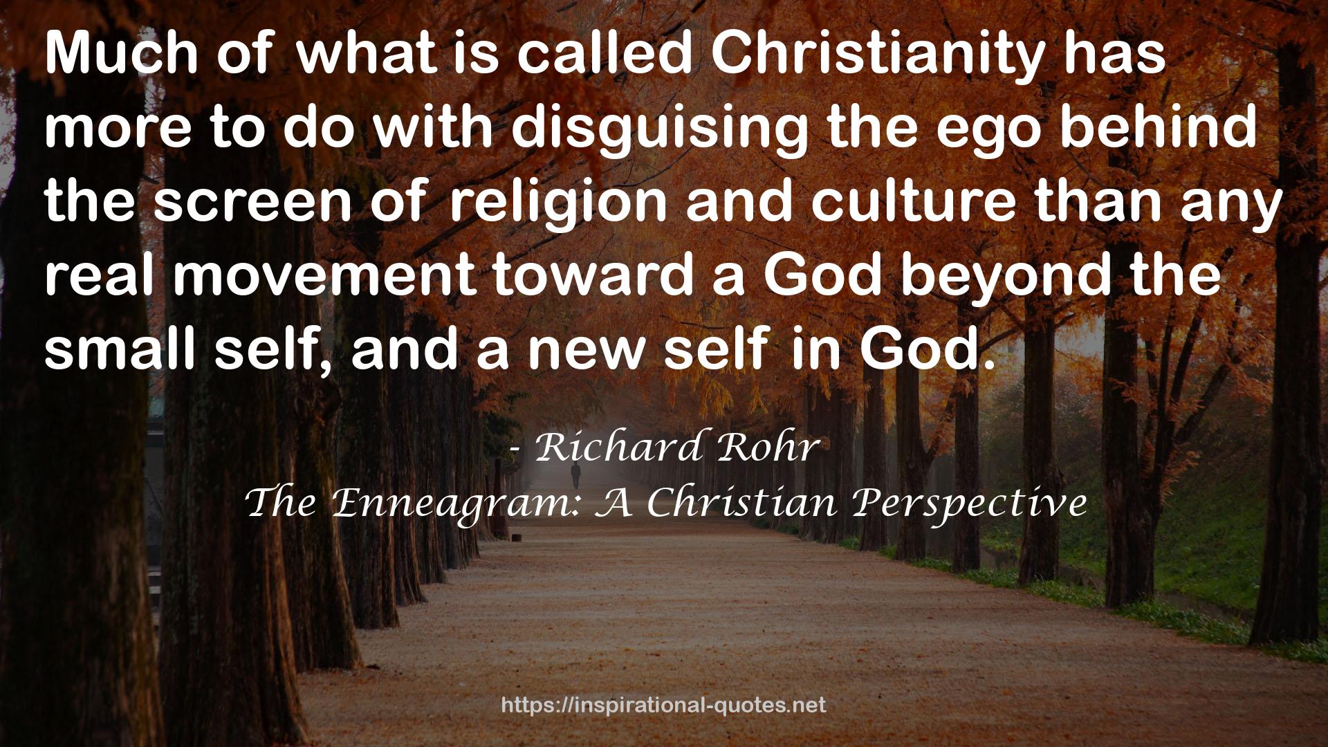 The Enneagram: A Christian Perspective QUOTES