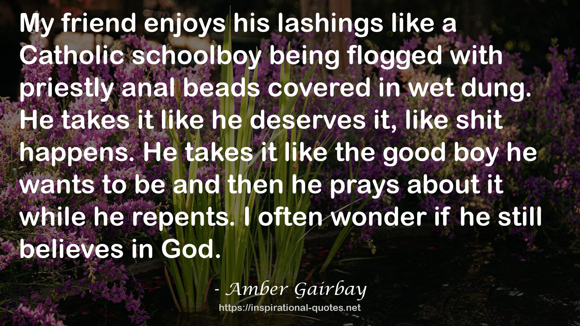 Amber Gairbay QUOTES