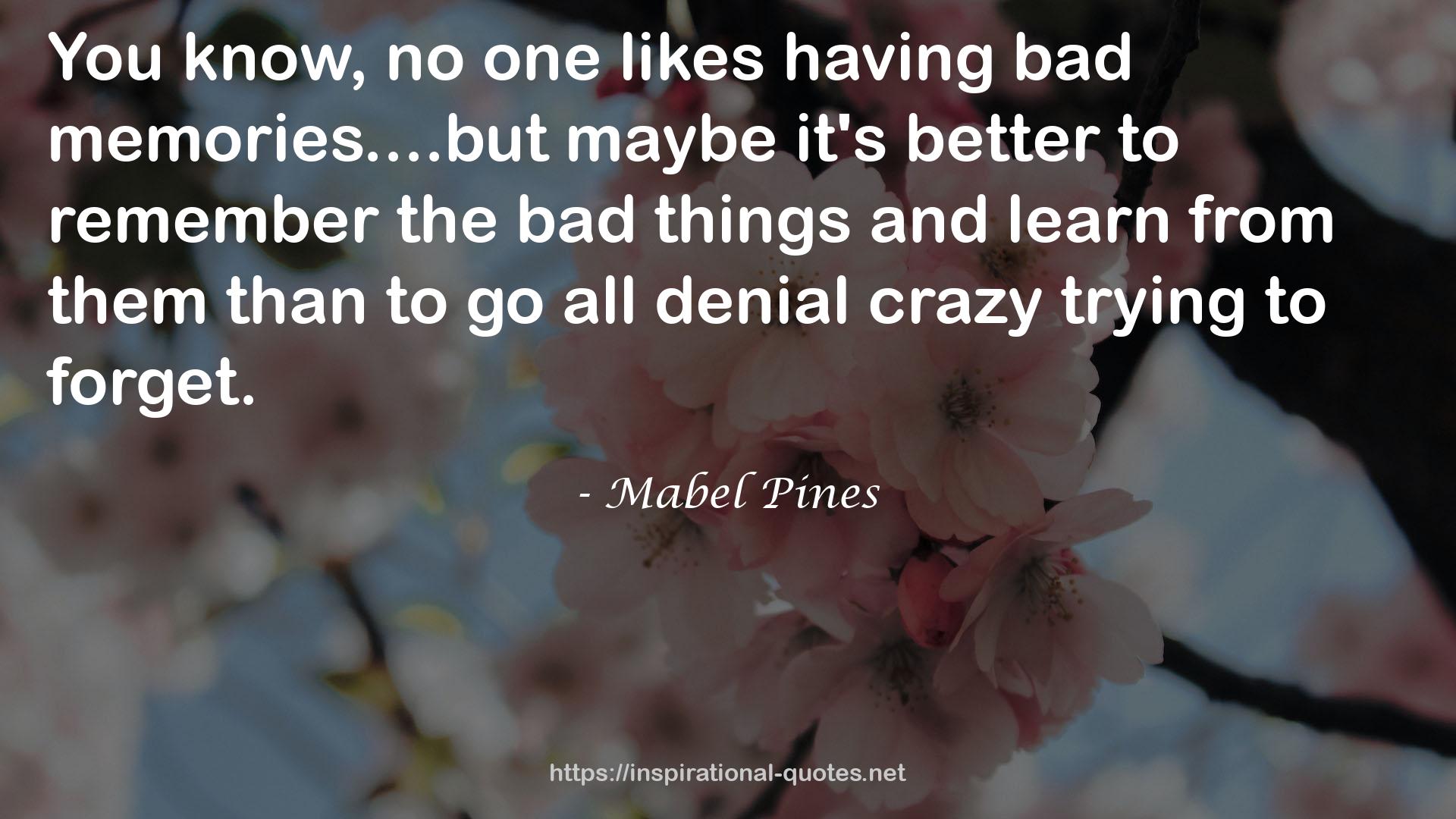 Mabel Pines QUOTES