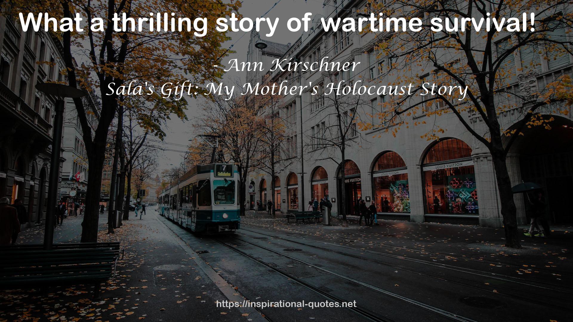 Ann Kirschner QUOTES