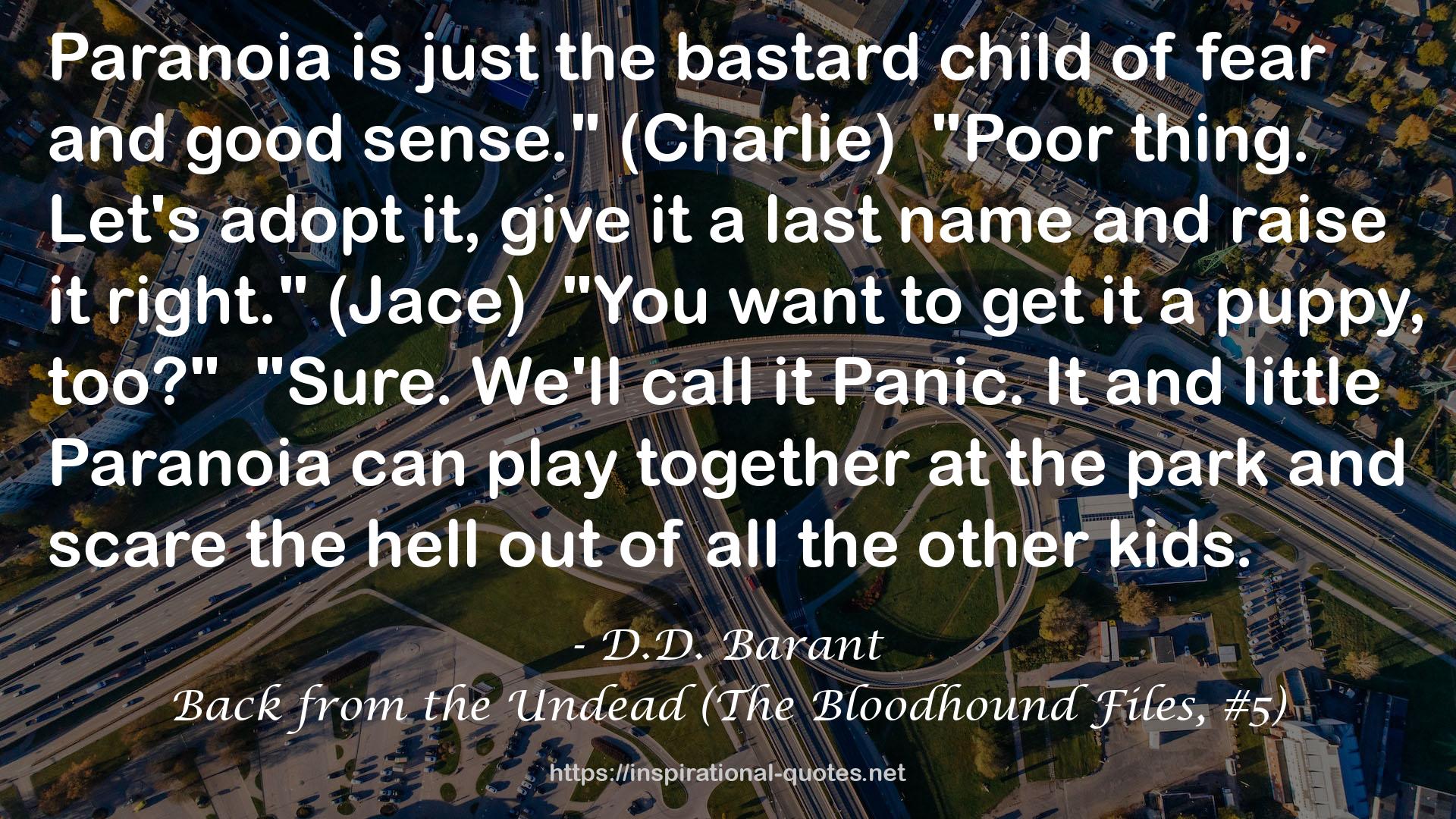 Back from the Undead (The Bloodhound Files, #5) QUOTES