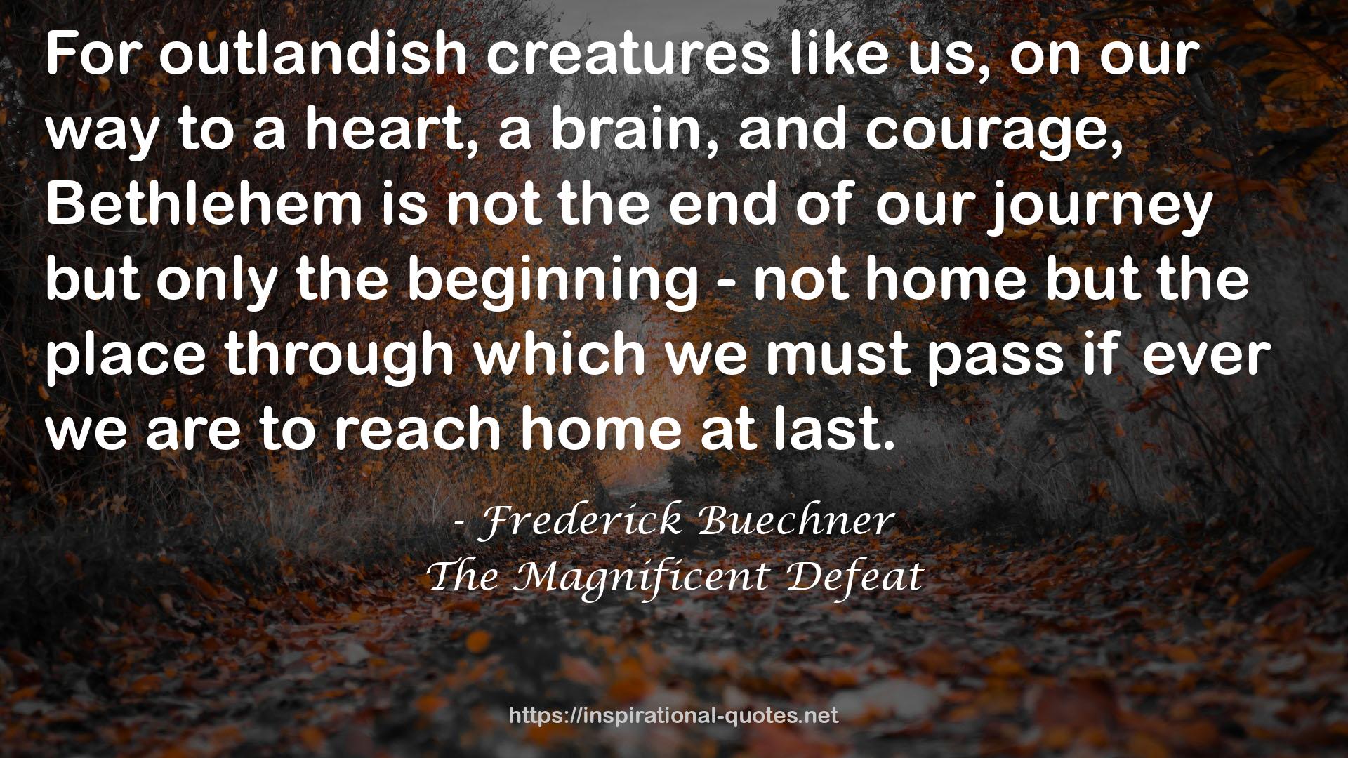 outlandish creatures  QUOTES