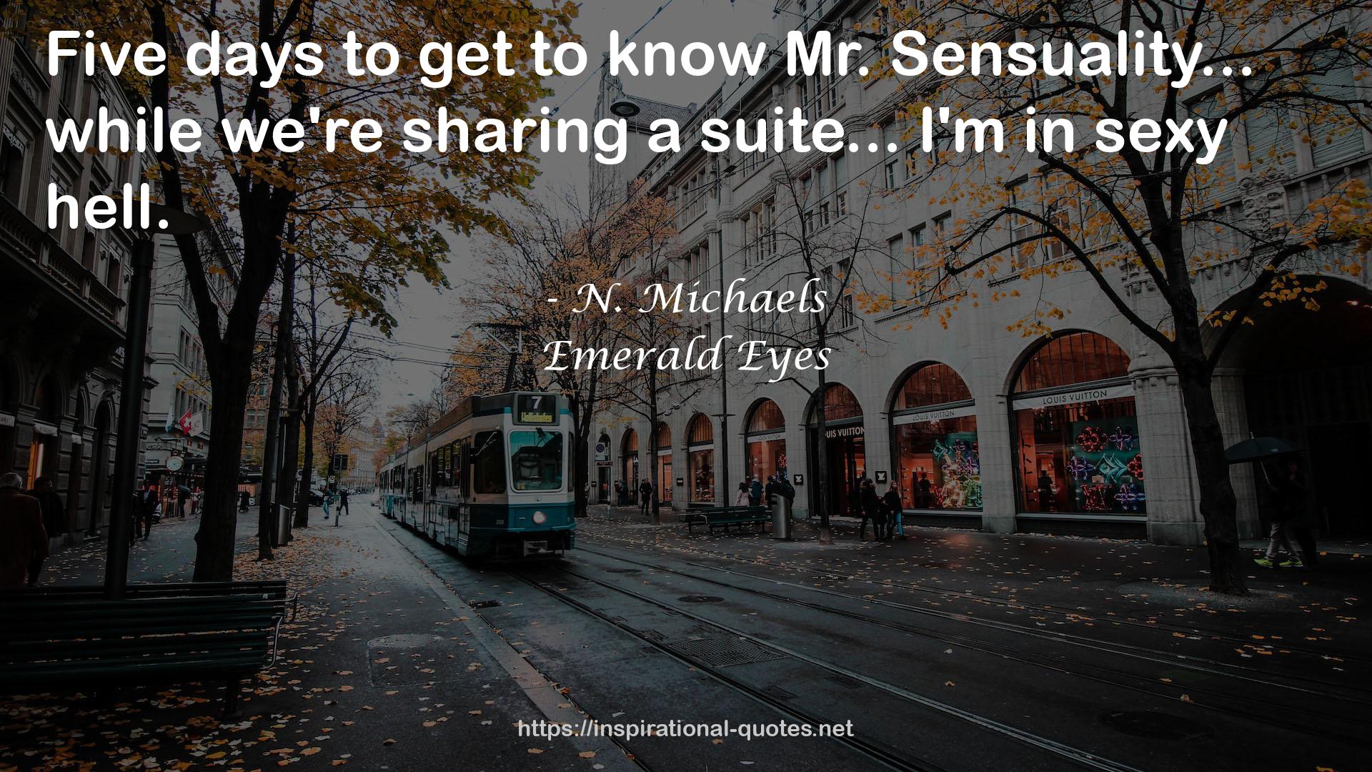 N. Michaels QUOTES