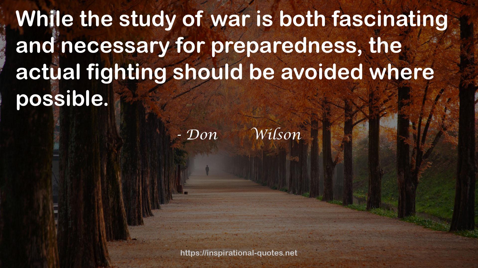 Don       Wilson QUOTES