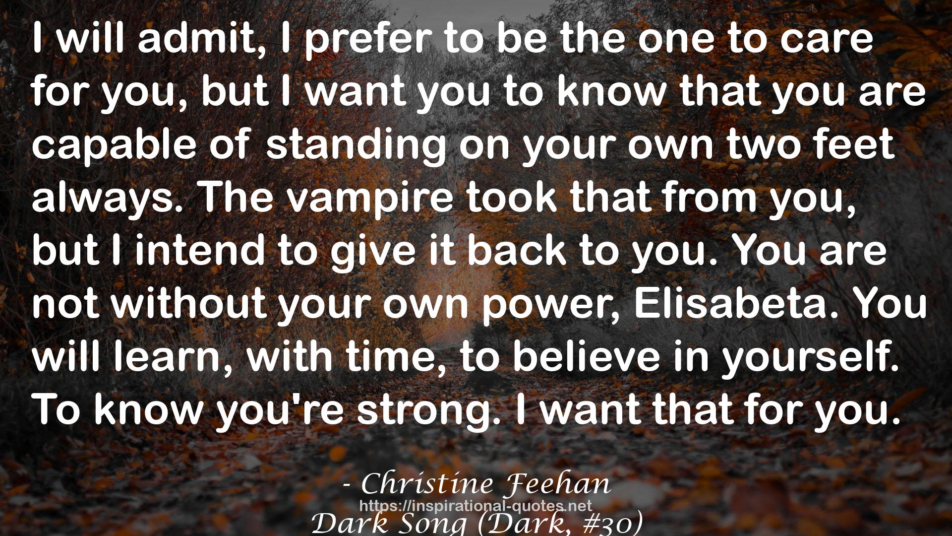 Dark Song (Dark, #30) QUOTES