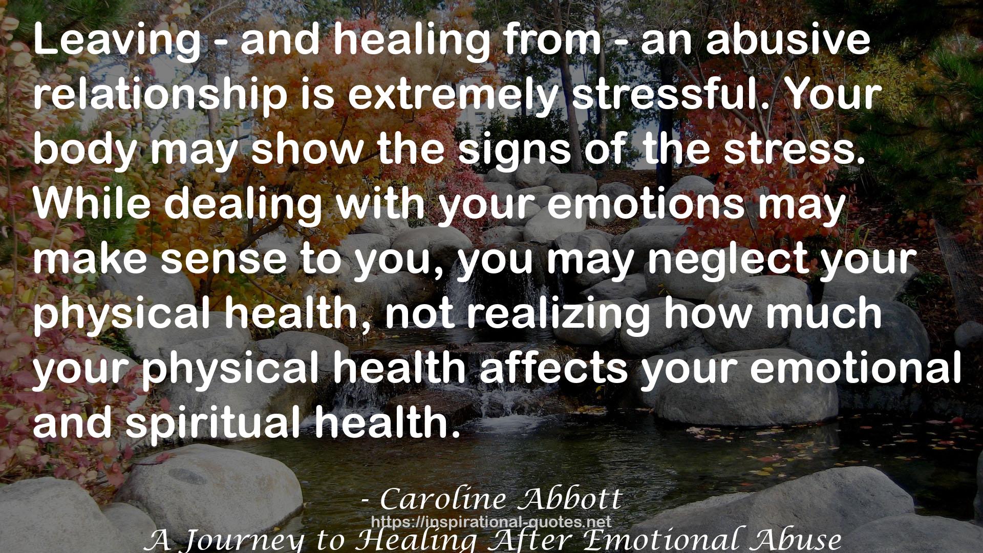 A Journey to Healing After Emotional Abuse QUOTES