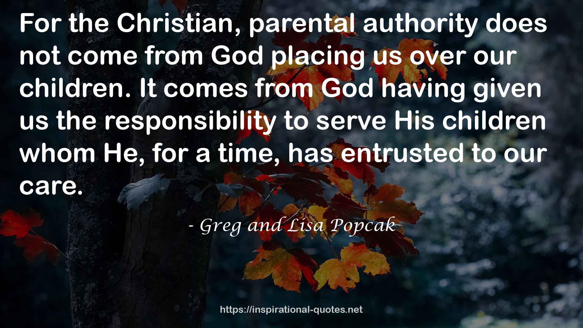 Greg and Lisa Popcak QUOTES