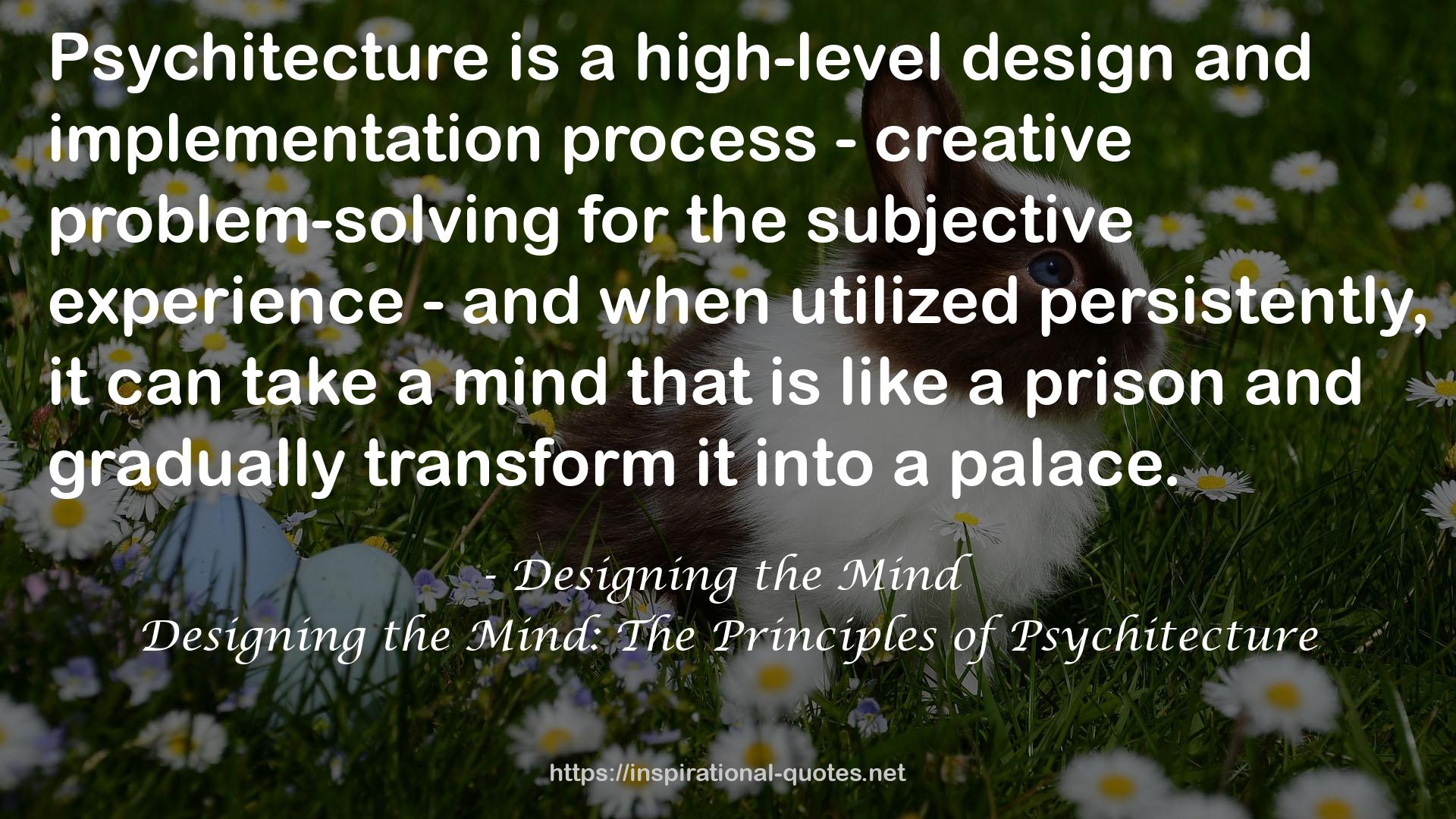 Designing the Mind QUOTES