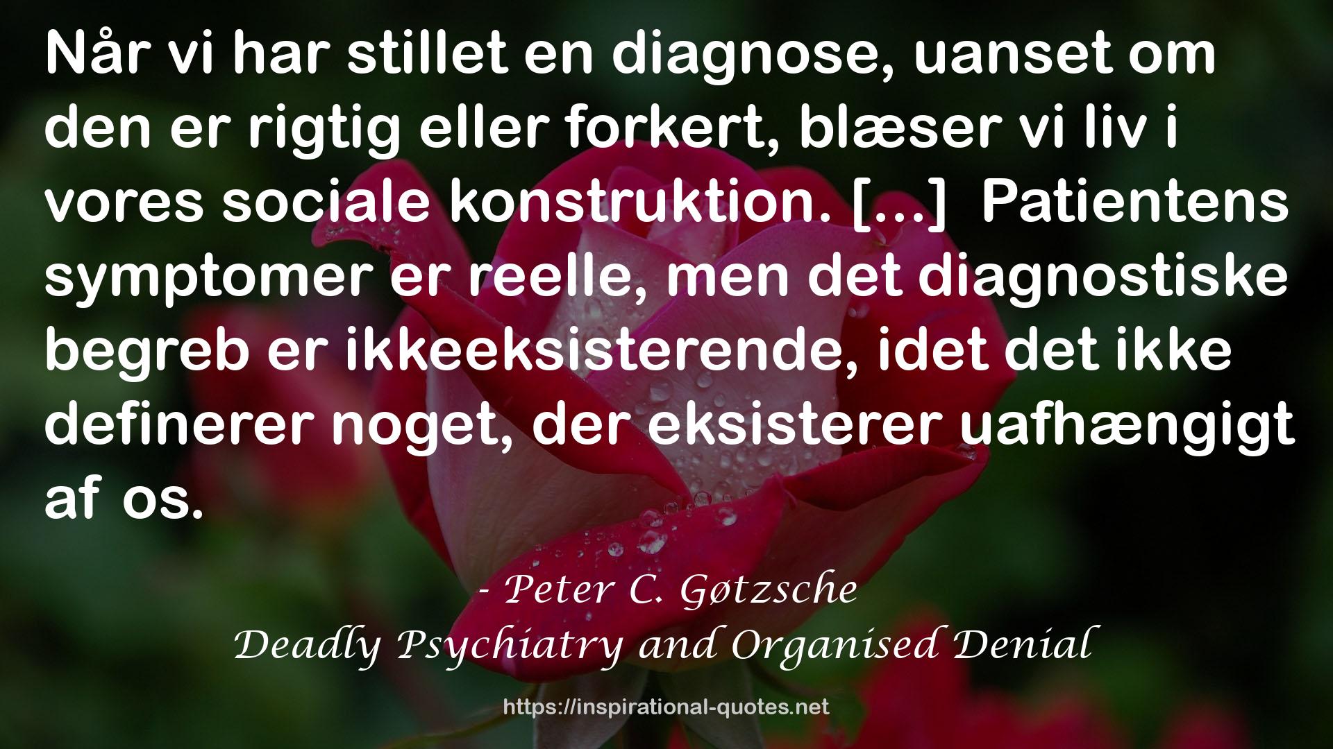 Peter C. Gøtzsche QUOTES