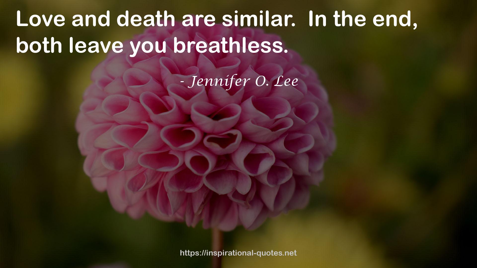 Jennifer O. Lee QUOTES