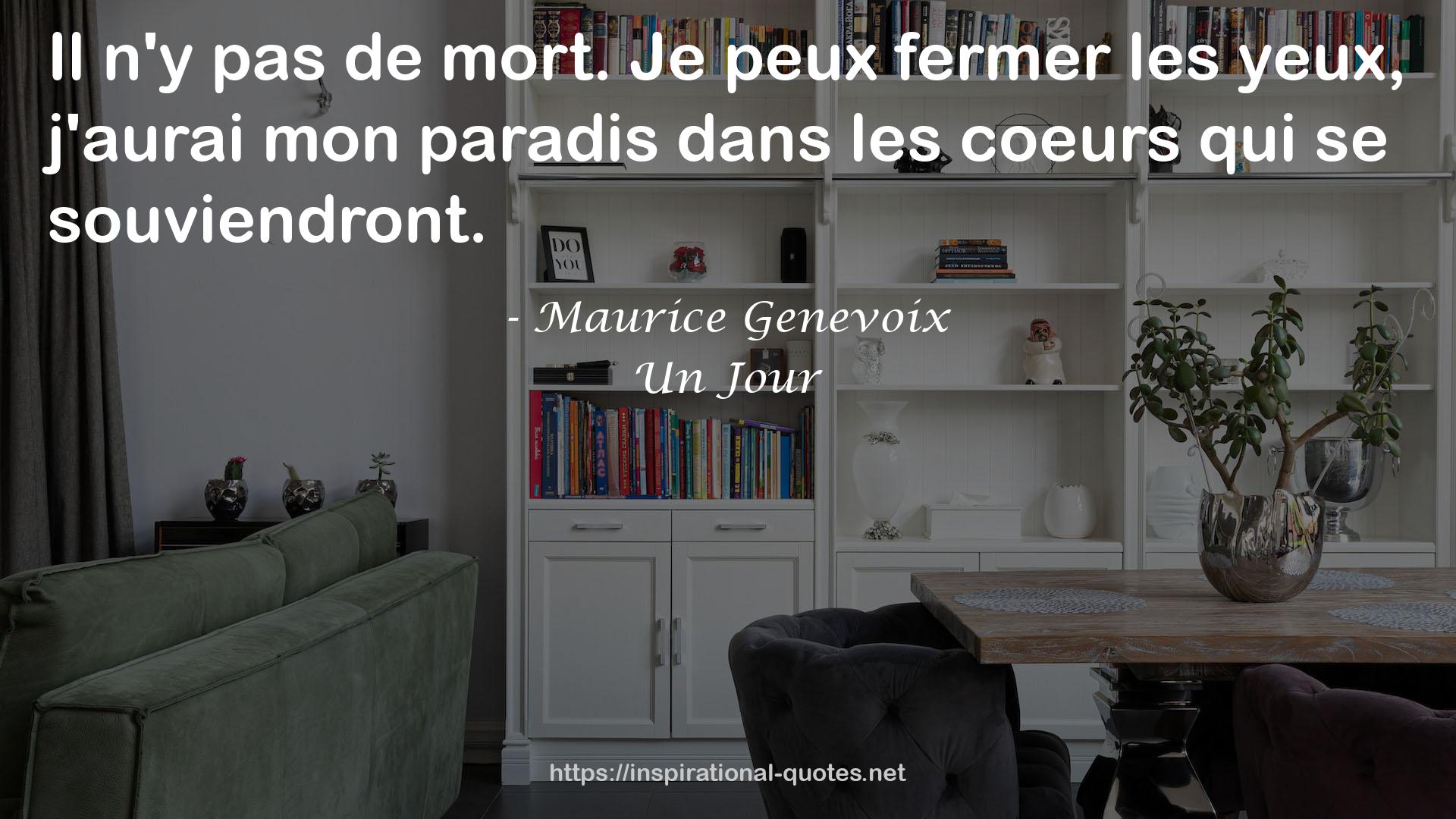 Un Jour QUOTES