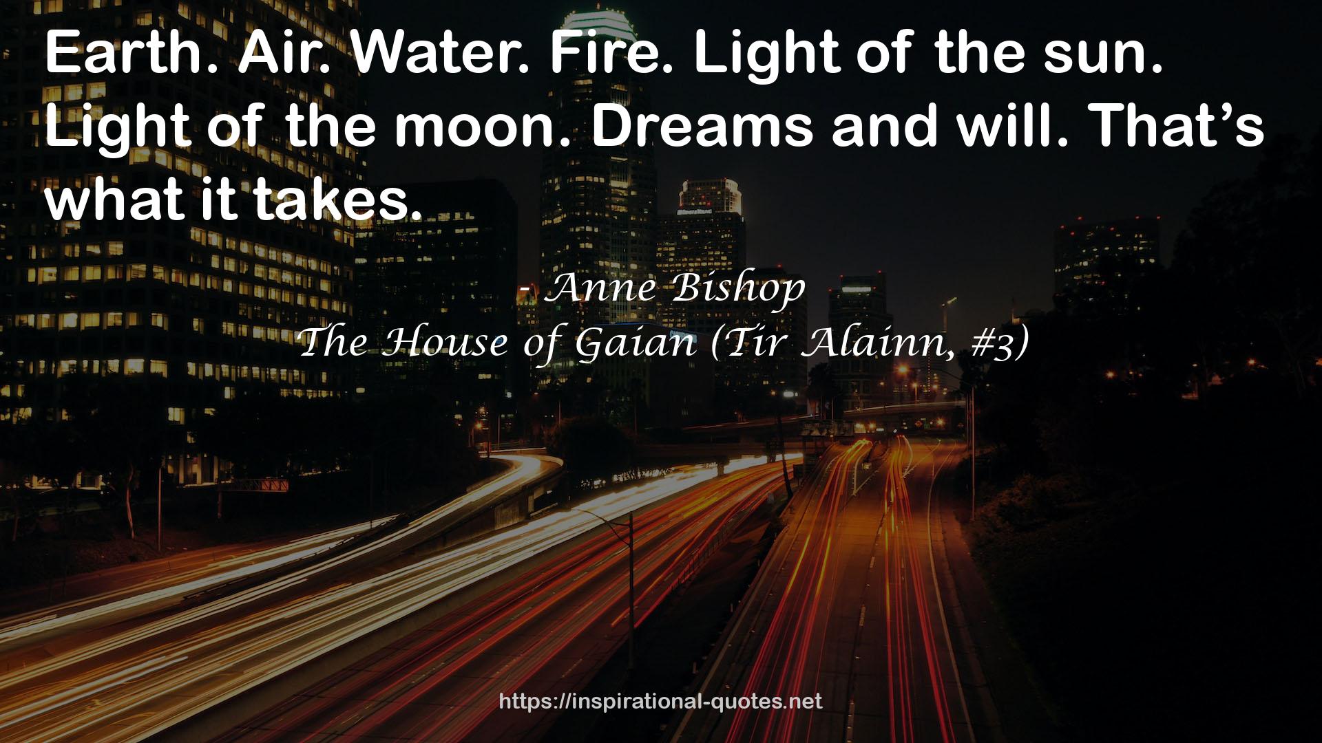 The House of Gaian (Tir Alainn, #3) QUOTES