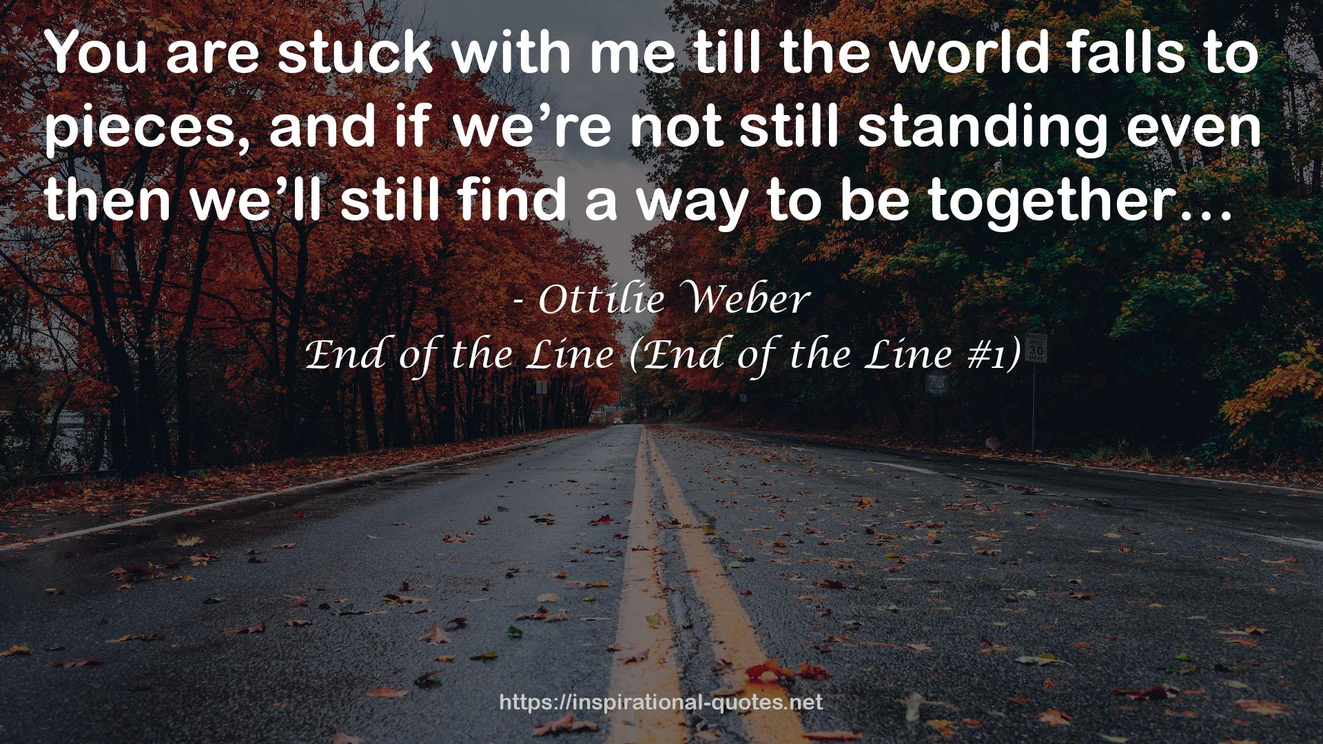End of the Line (End of the Line #1) QUOTES