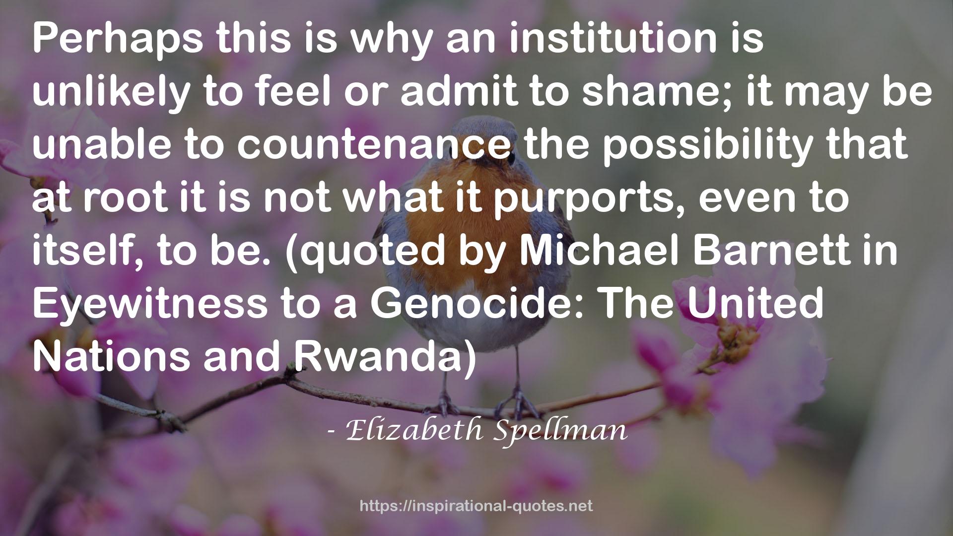 Elizabeth Spellman QUOTES