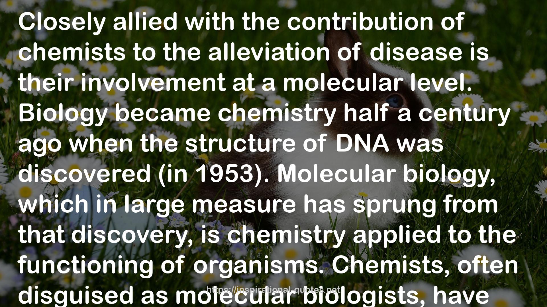 Chemistry: A Very Short Introduction QUOTES