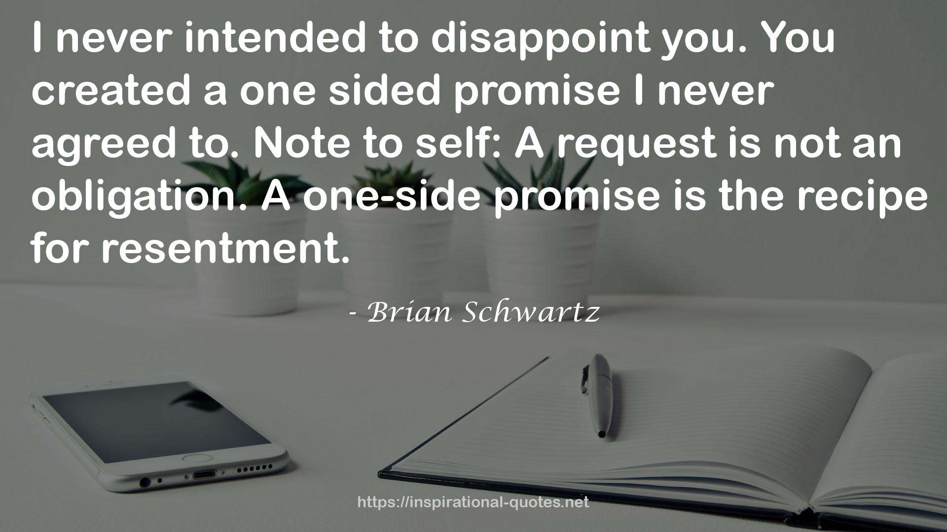 Brian Schwartz QUOTES