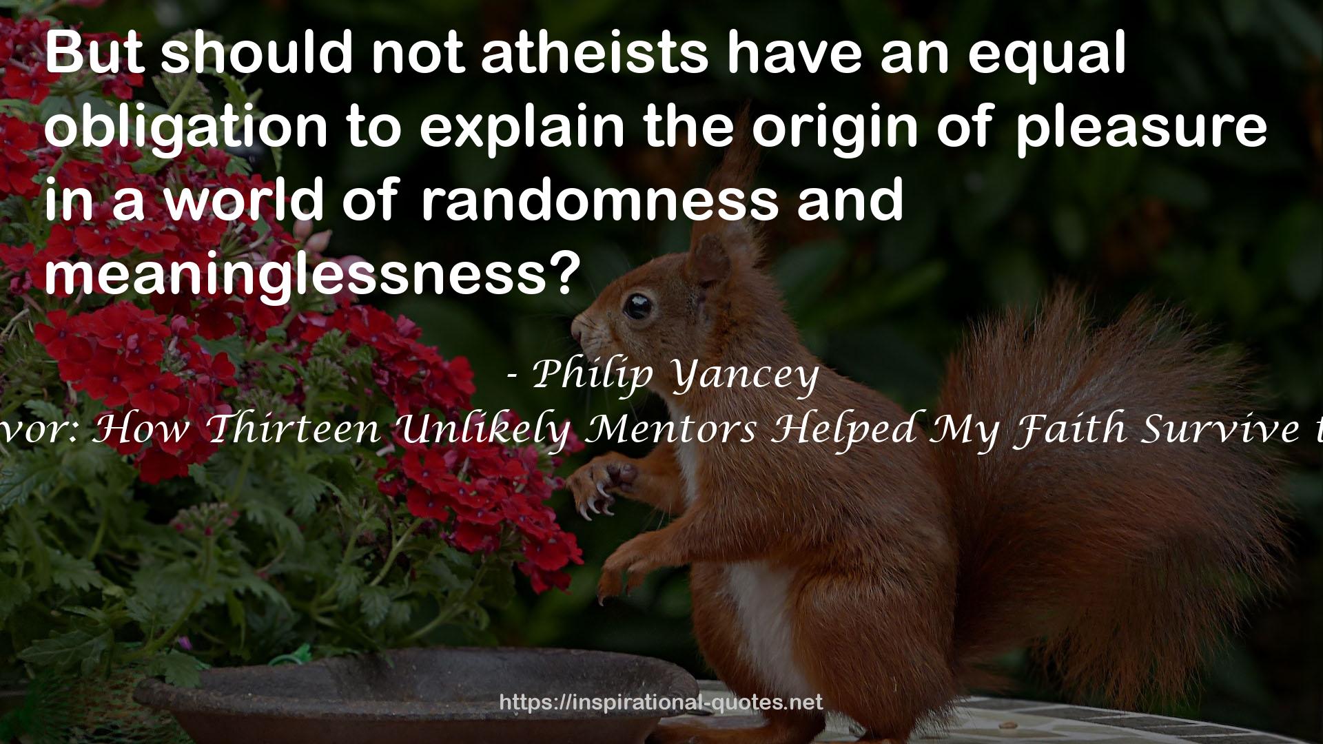 not atheists  QUOTES