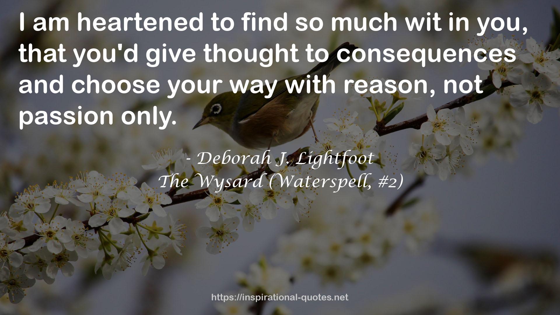 Deborah J. Lightfoot QUOTES