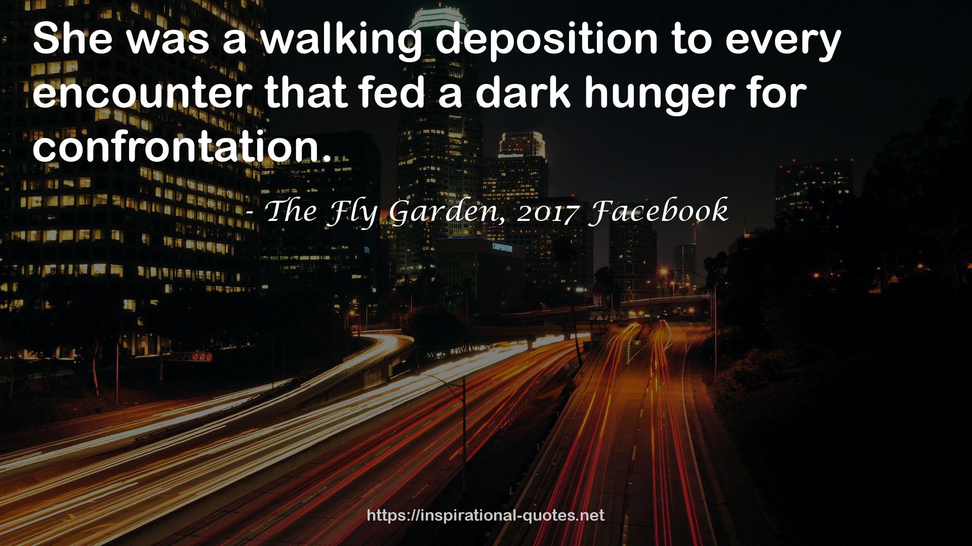 The Fly Garden, 2017 Facebook QUOTES