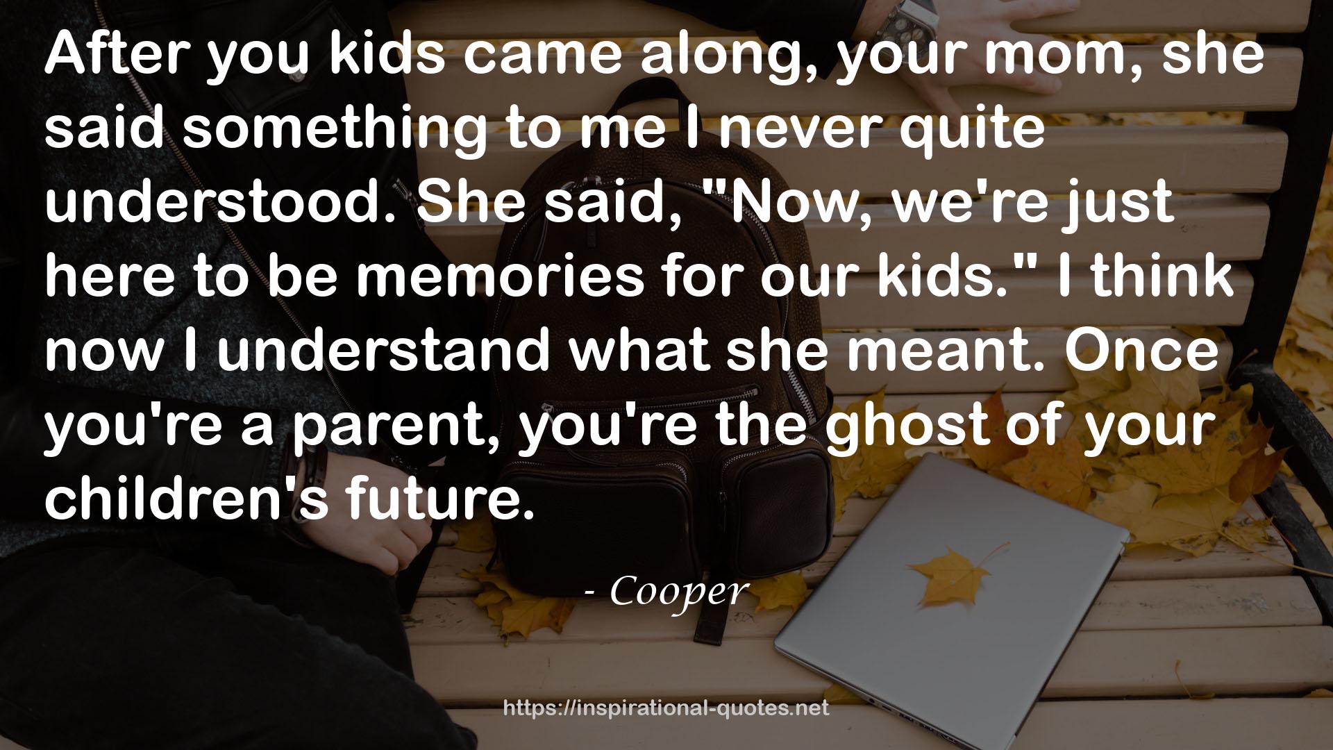 Cooper QUOTES