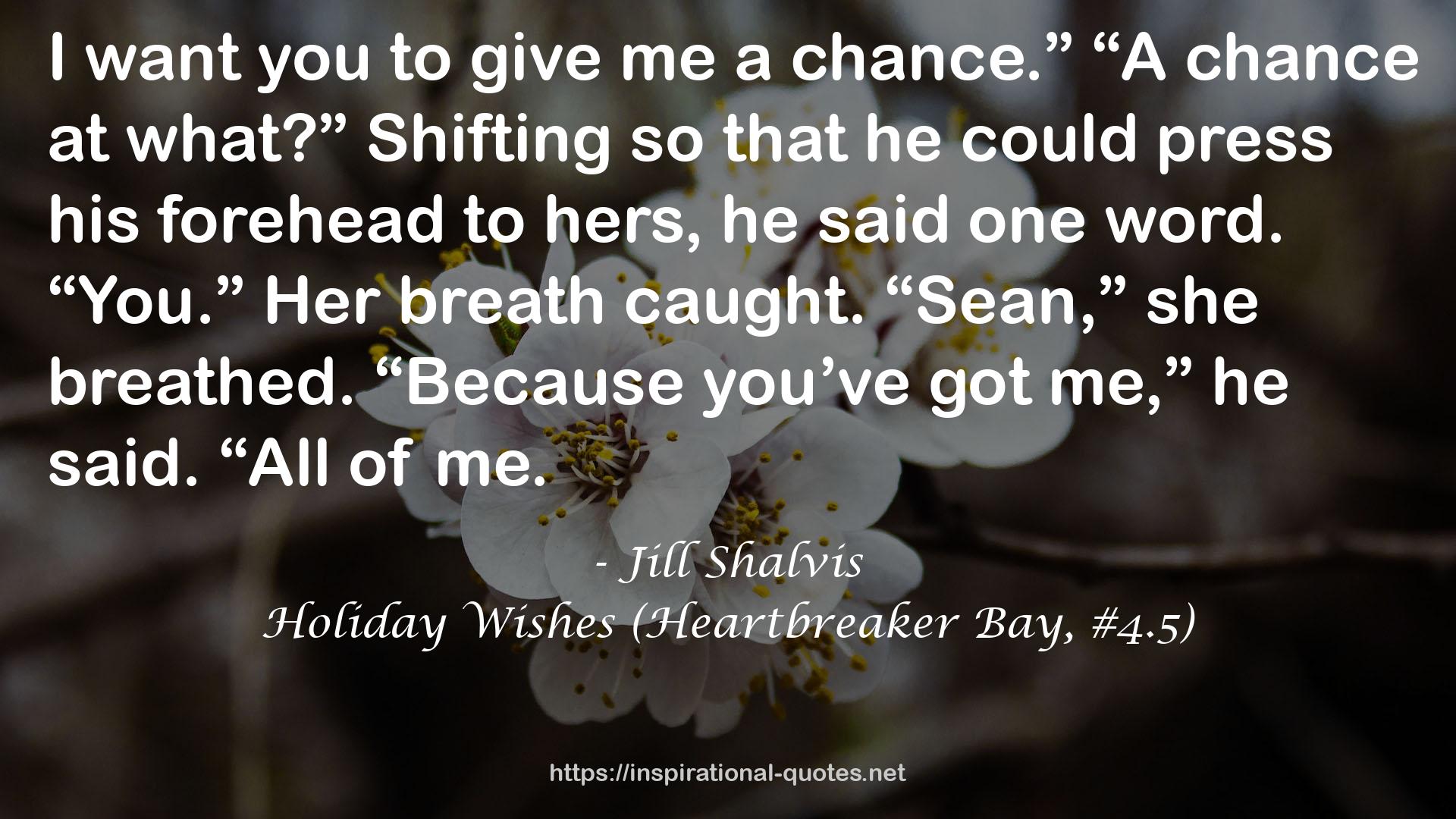 Holiday Wishes (Heartbreaker Bay, #4.5) QUOTES