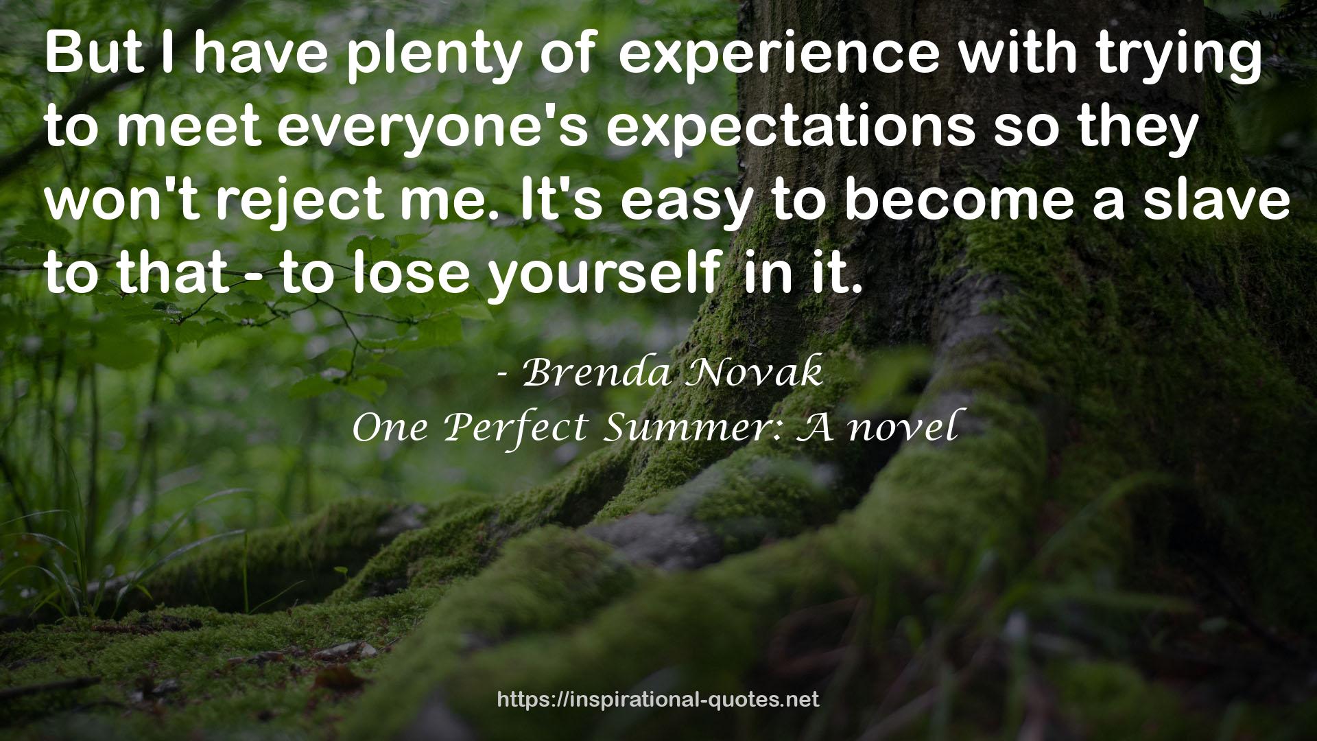 One Perfect Summer: A novel QUOTES