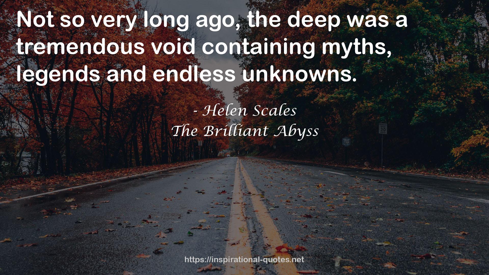 The Brilliant Abyss QUOTES