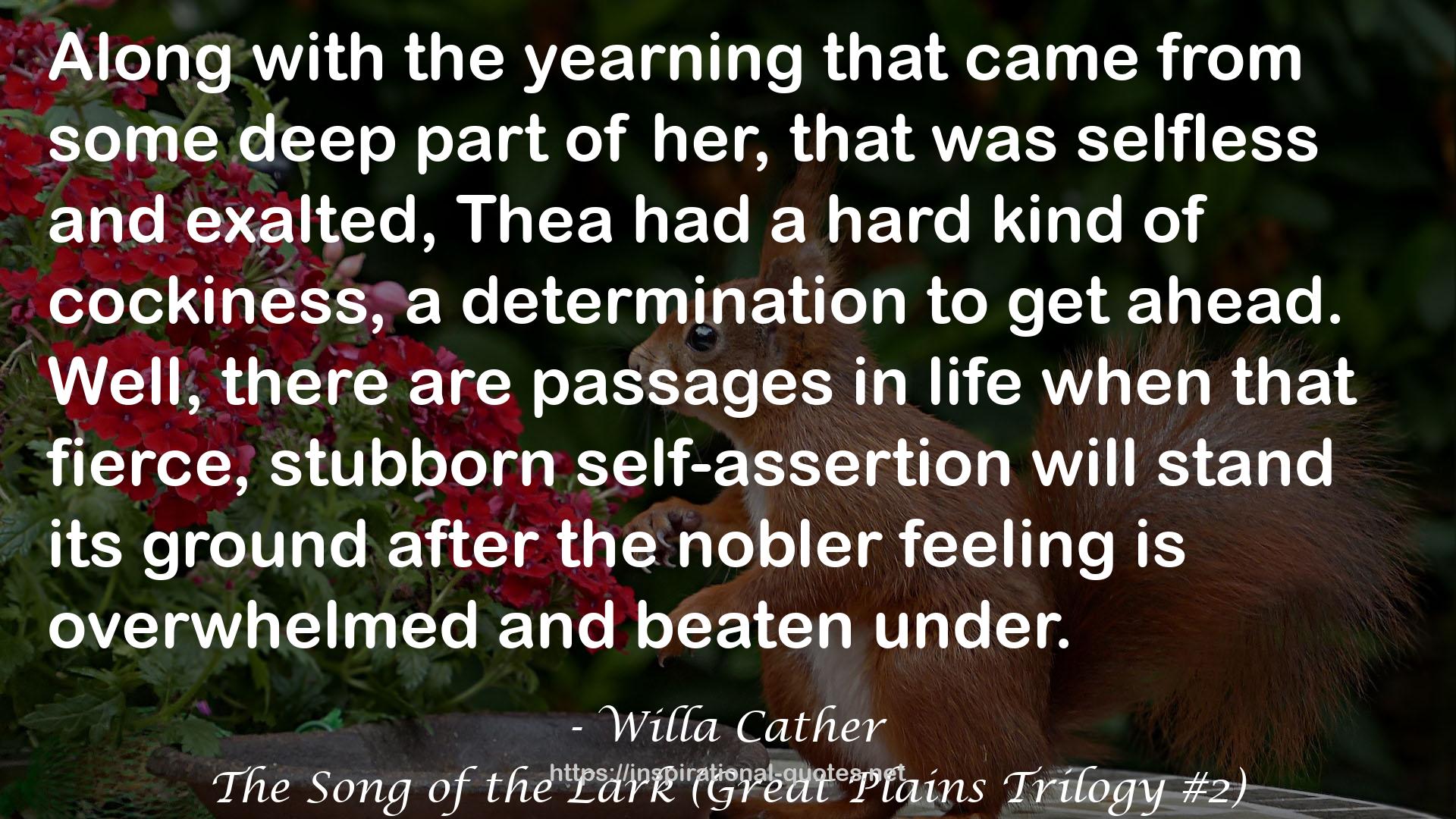 Willa Cather QUOTES