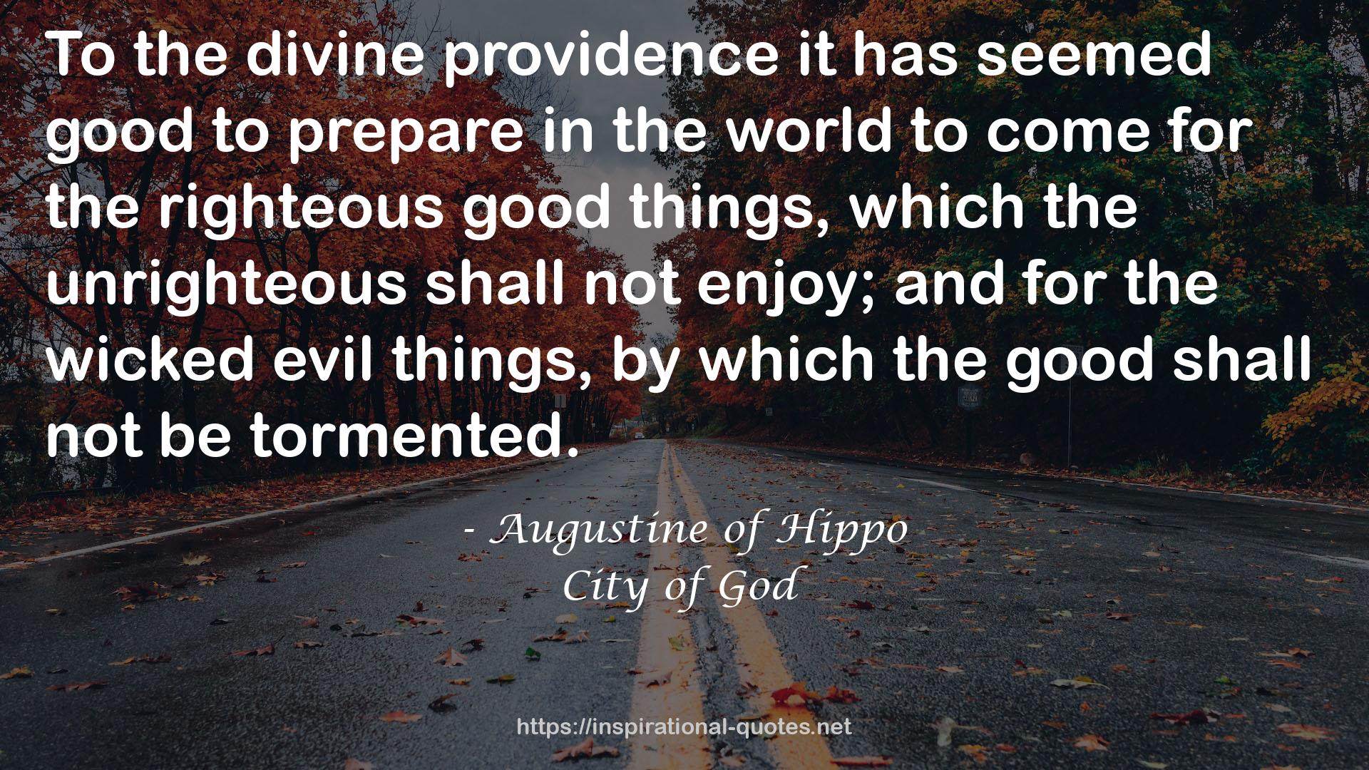 the divine providence  QUOTES