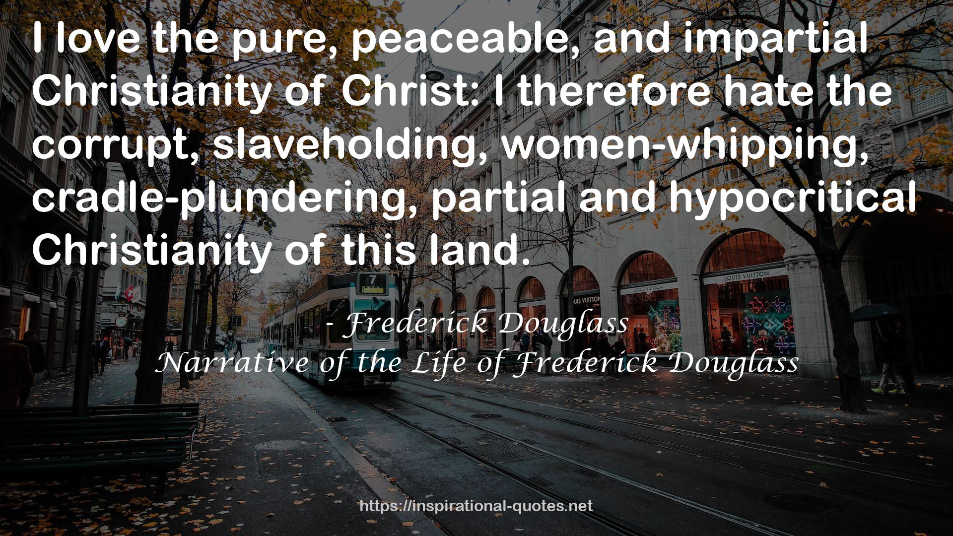the pure, peaceable, and impartial Christianity  QUOTES
