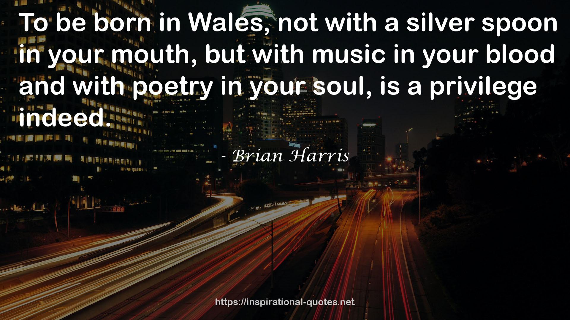 Brian Harris QUOTES