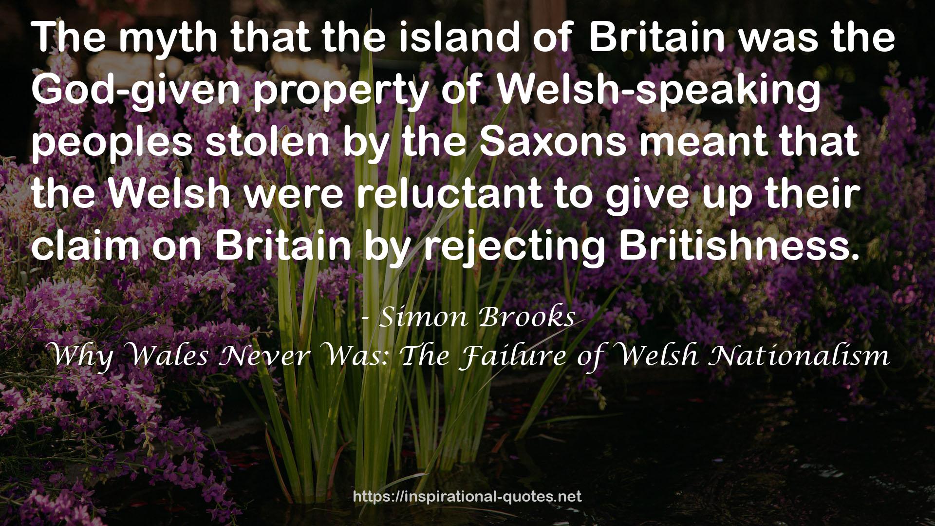 Simon Brooks QUOTES