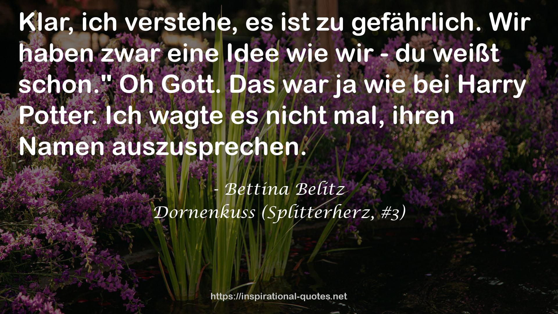 Bettina Belitz QUOTES