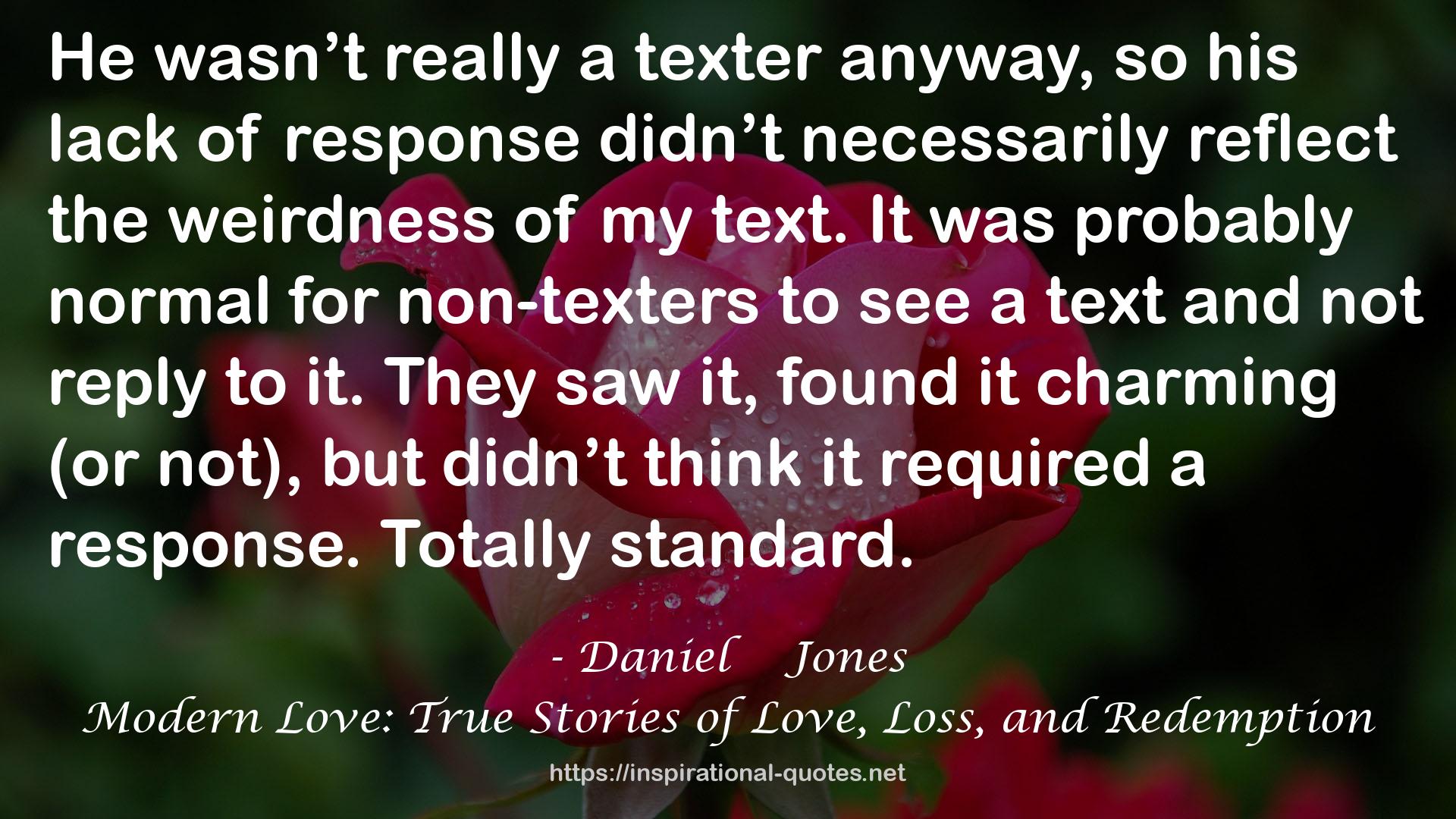 Modern Love: True Stories of Love, Loss, and Redemption QUOTES