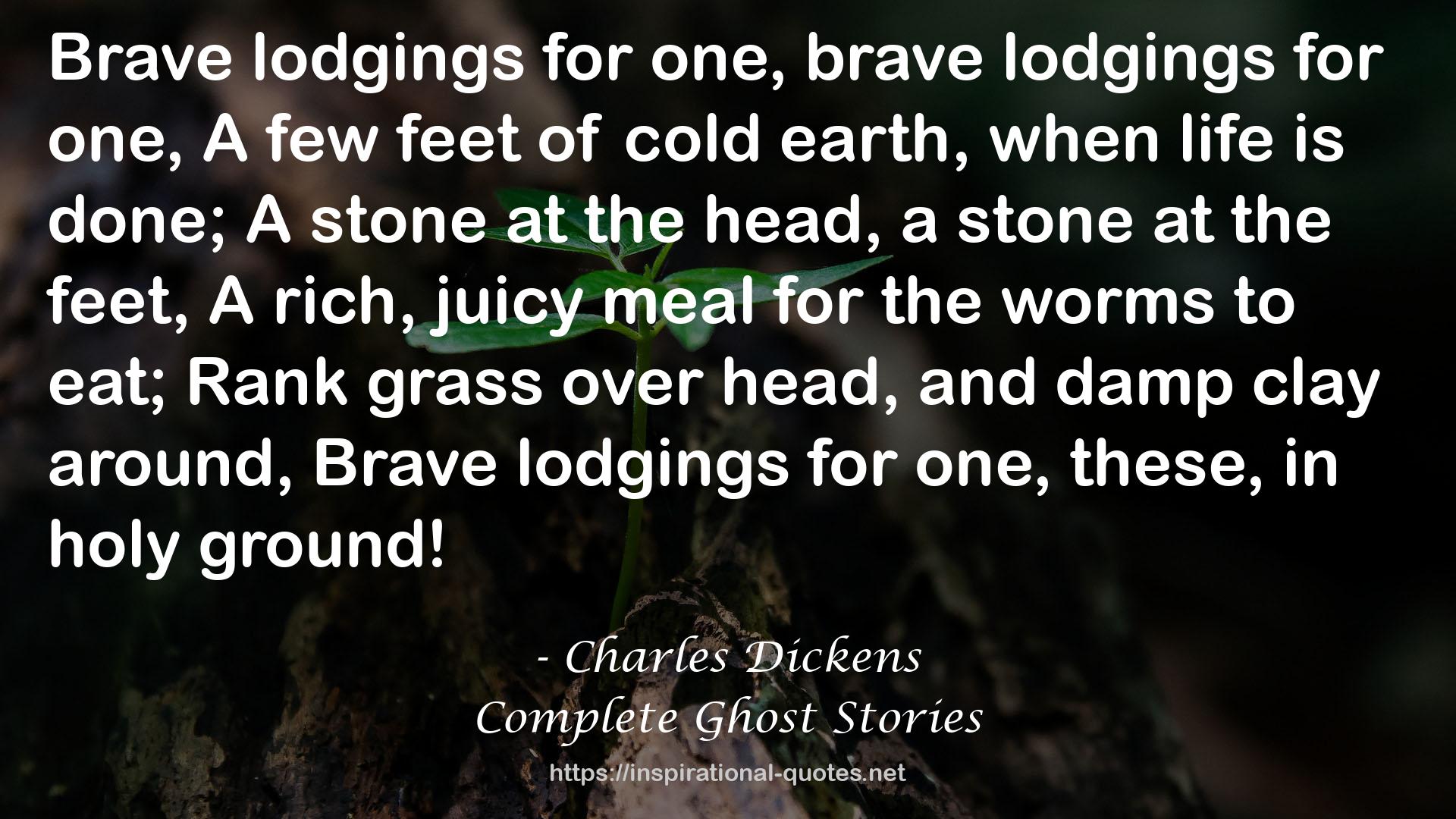 Complete Ghost Stories QUOTES