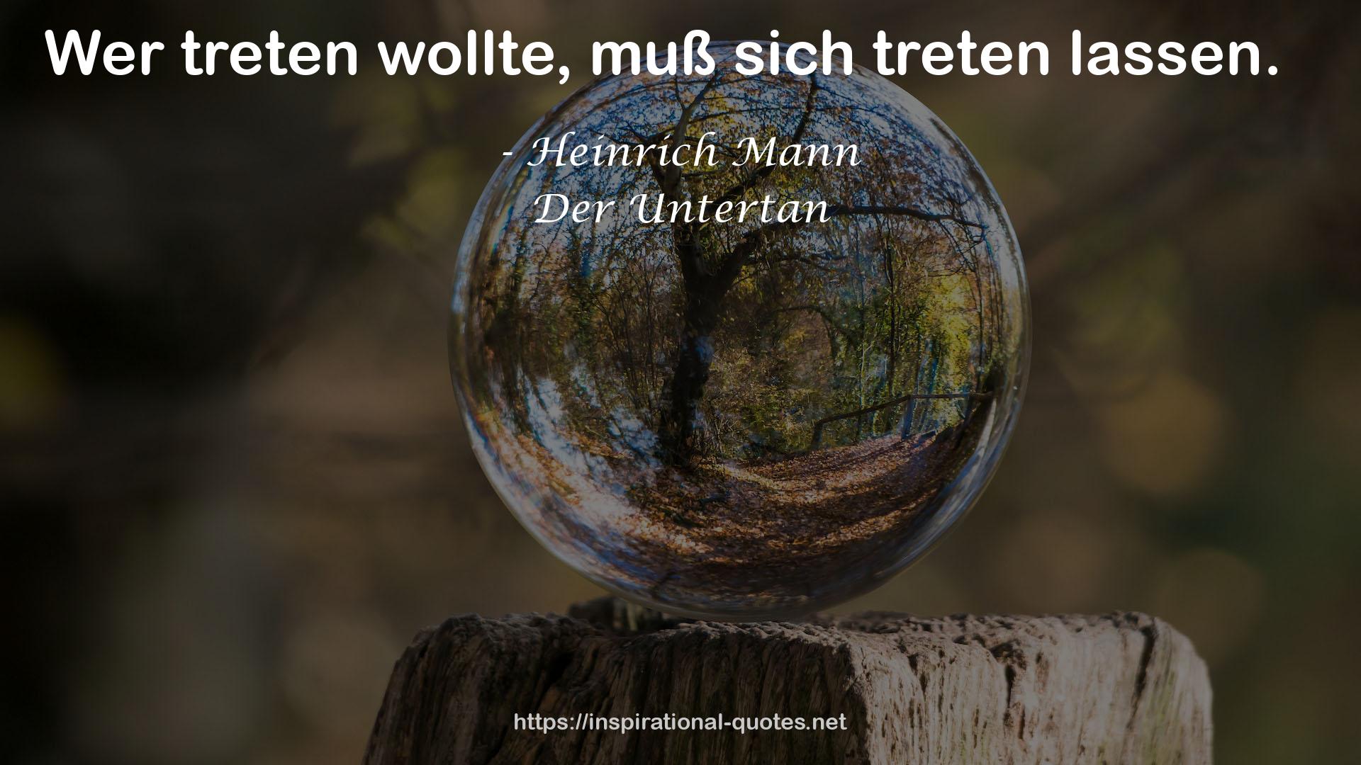 Der Untertan QUOTES