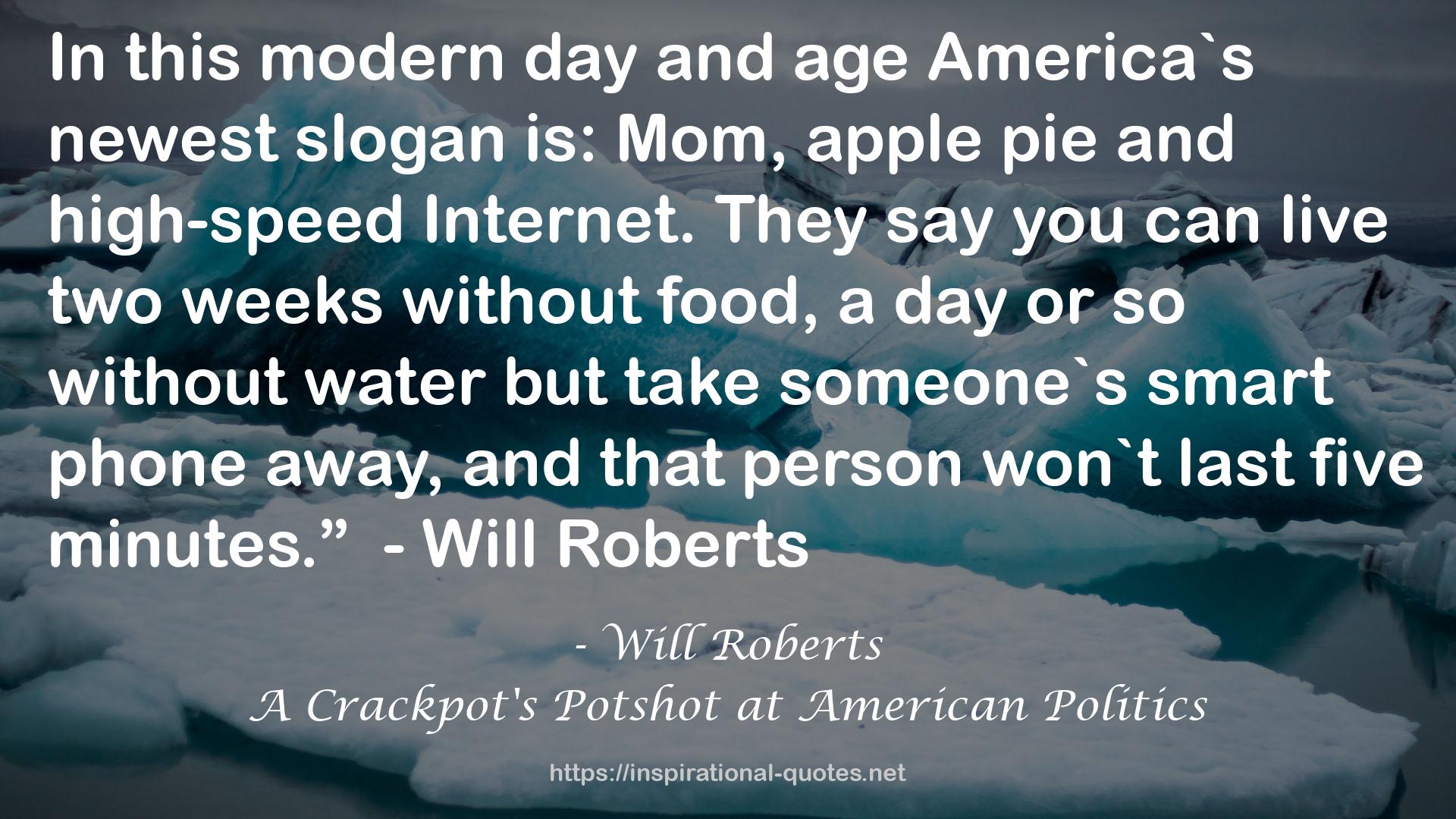 Will Roberts QUOTES
