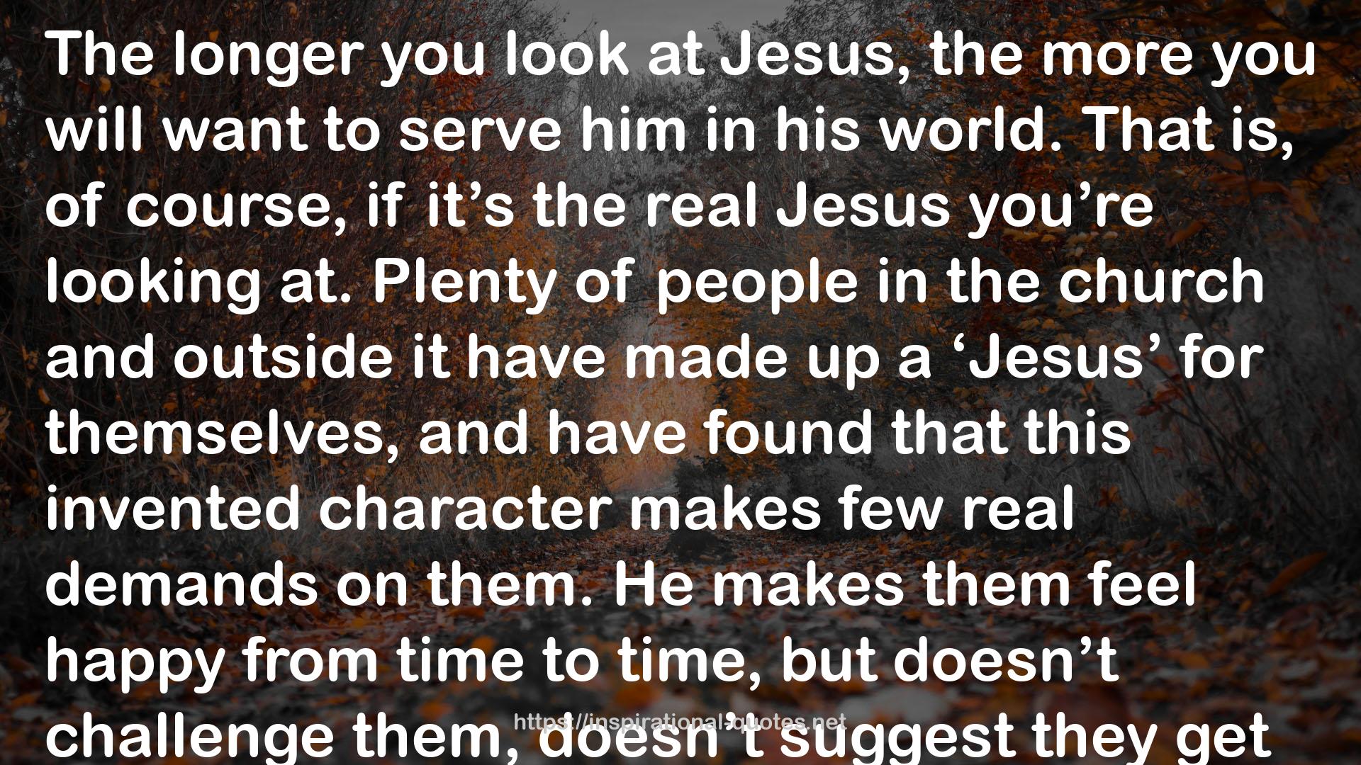 the real Jesus  QUOTES