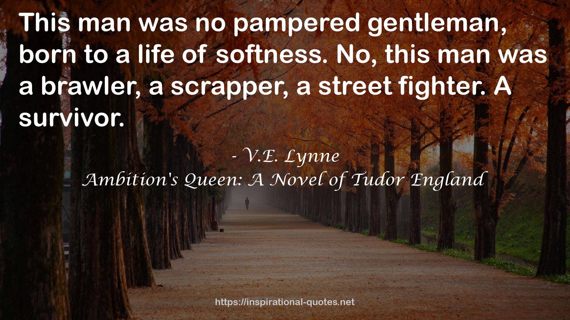 V.E. Lynne QUOTES