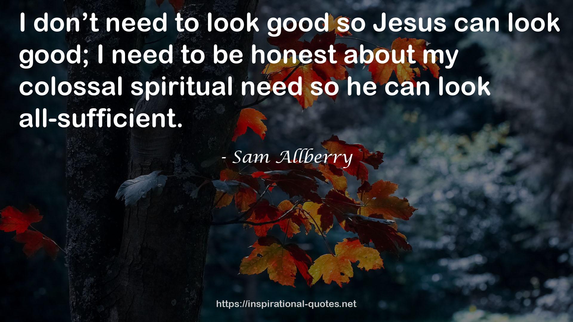 Sam Allberry QUOTES