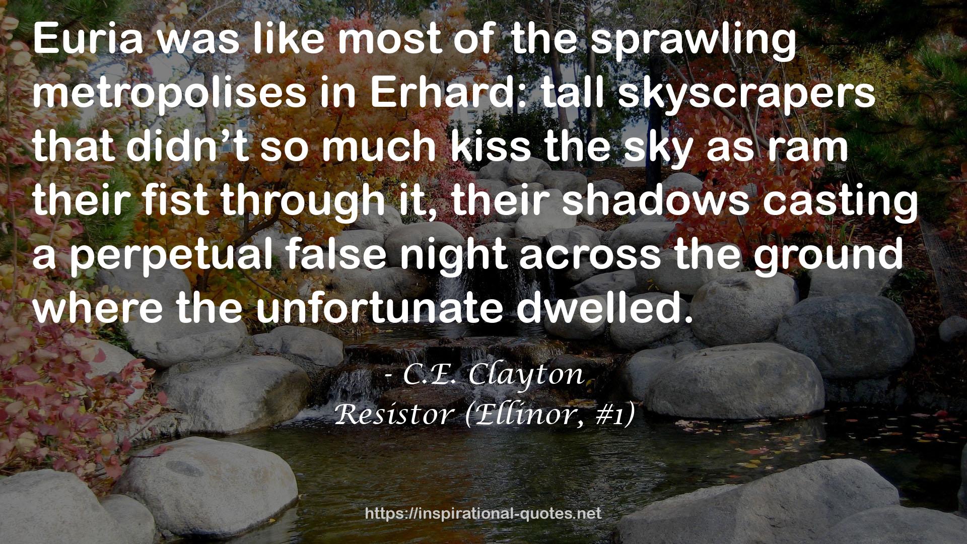 Resistor (Ellinor, #1) QUOTES