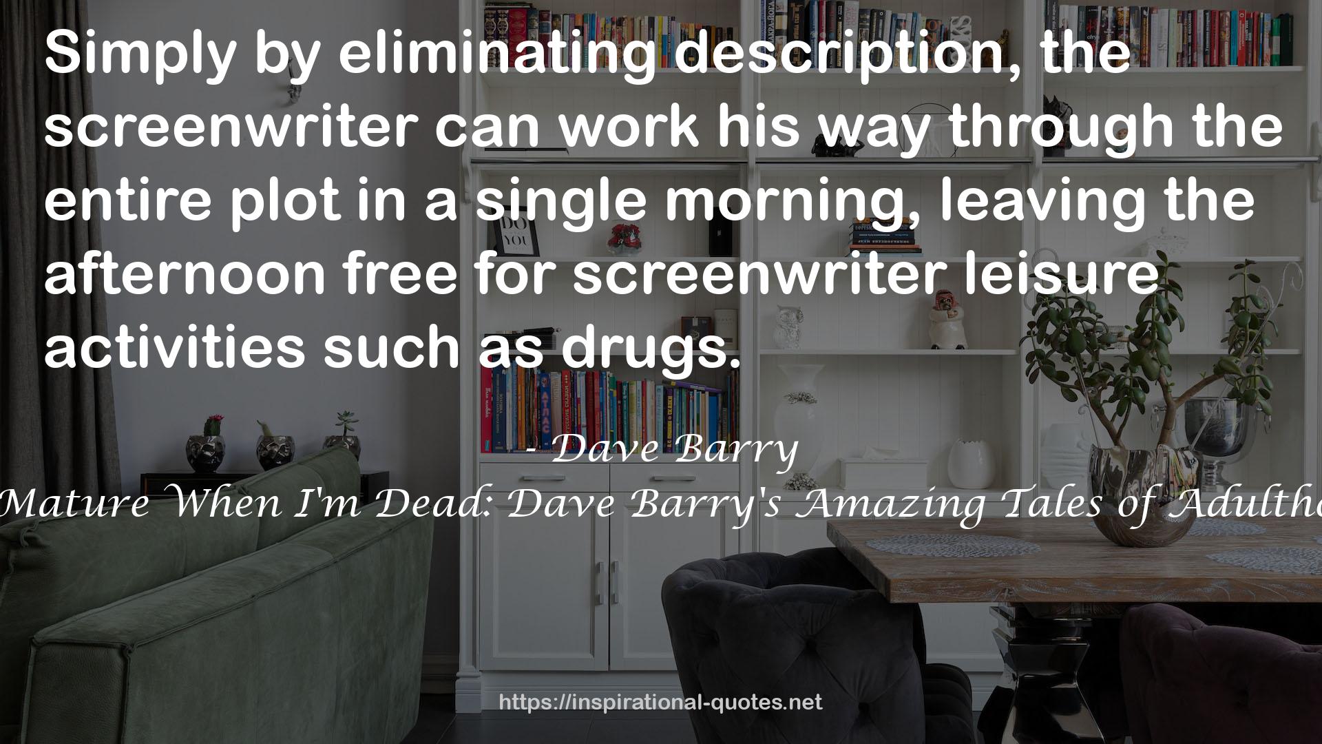 Dave Barry QUOTES