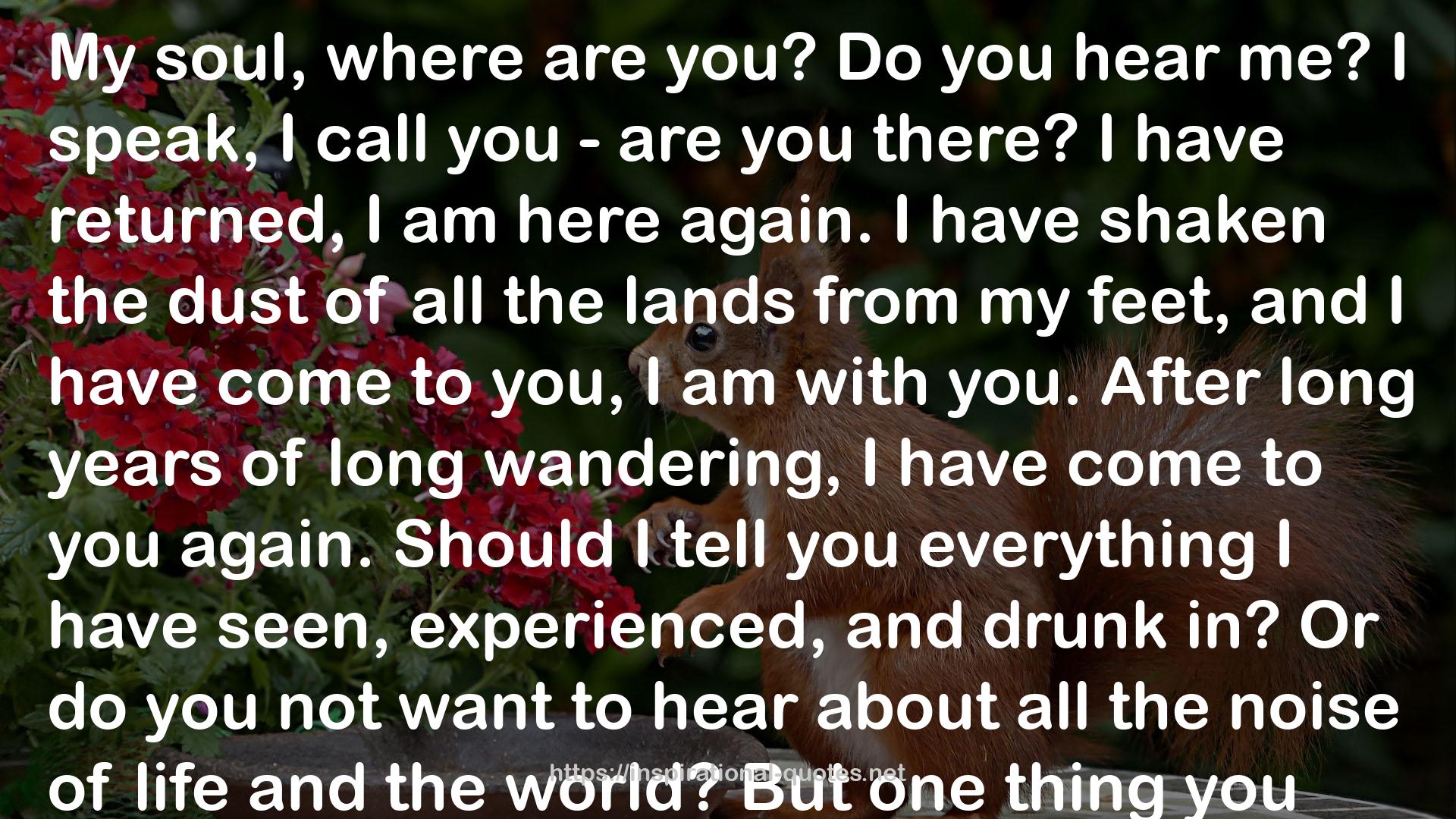 all the lands  QUOTES