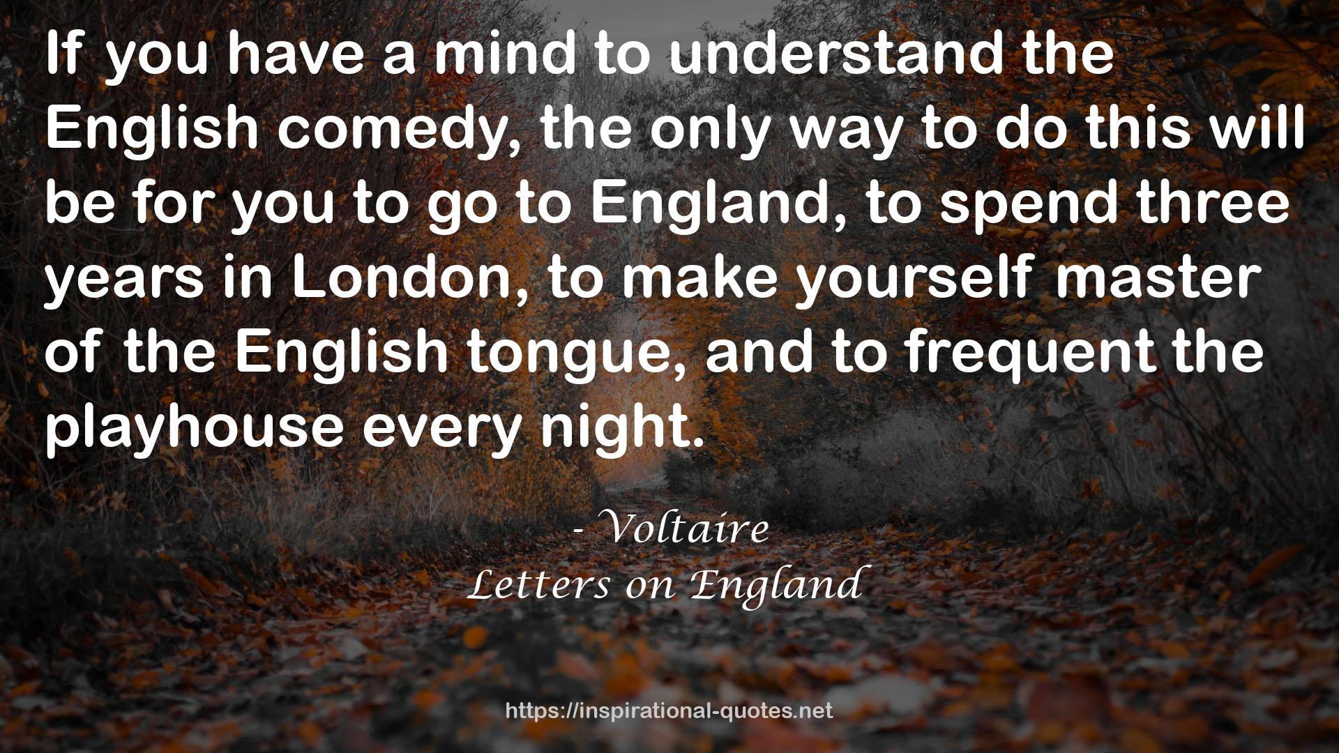 Letters on England QUOTES