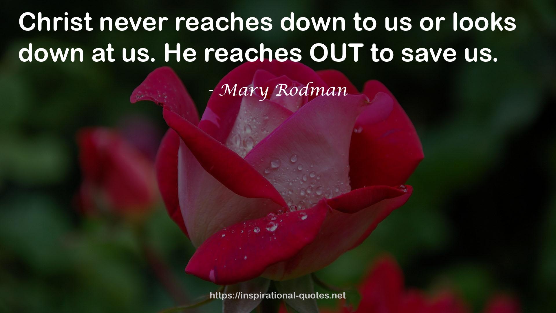 Mary Rodman QUOTES