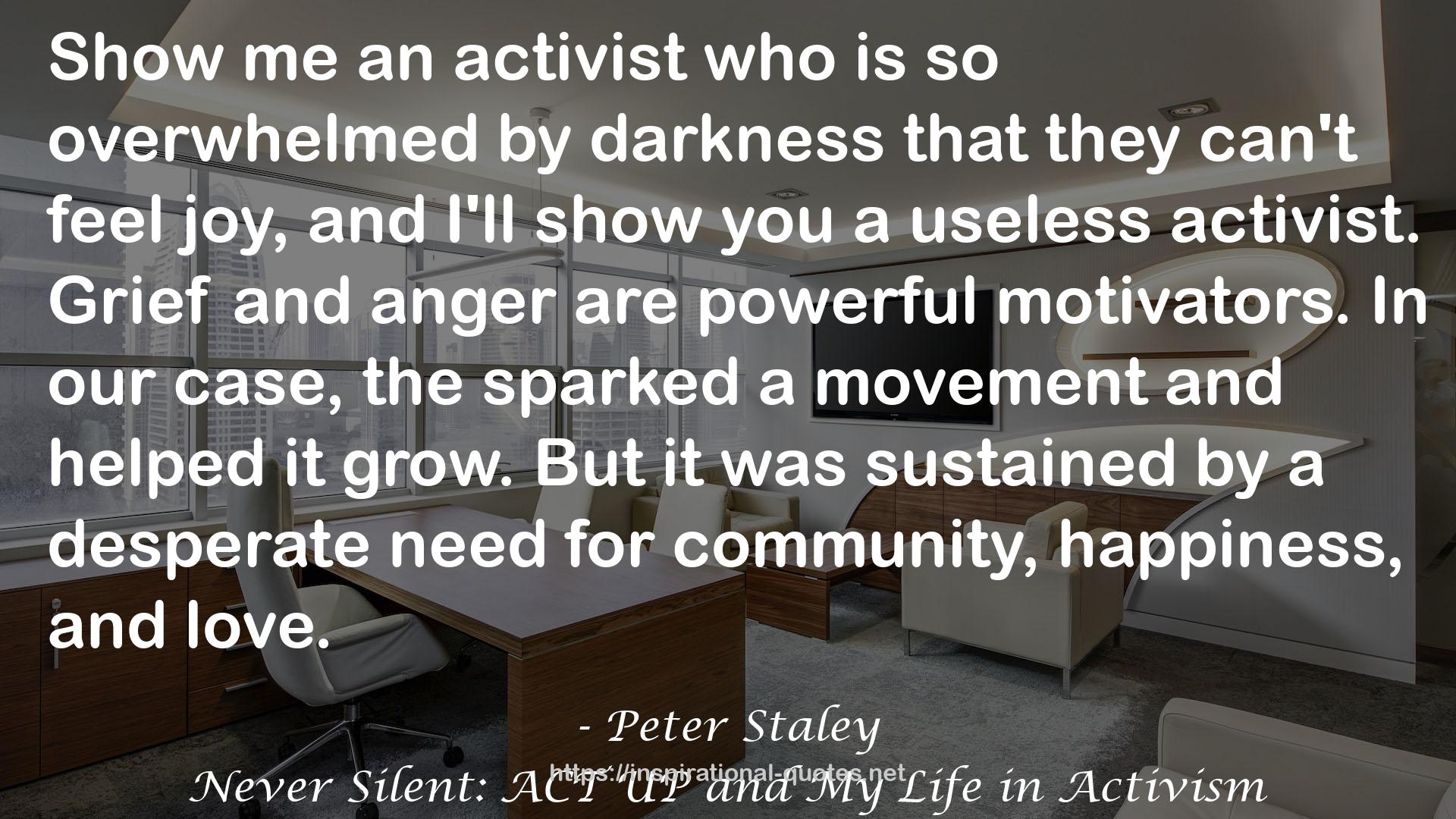 Peter Staley QUOTES