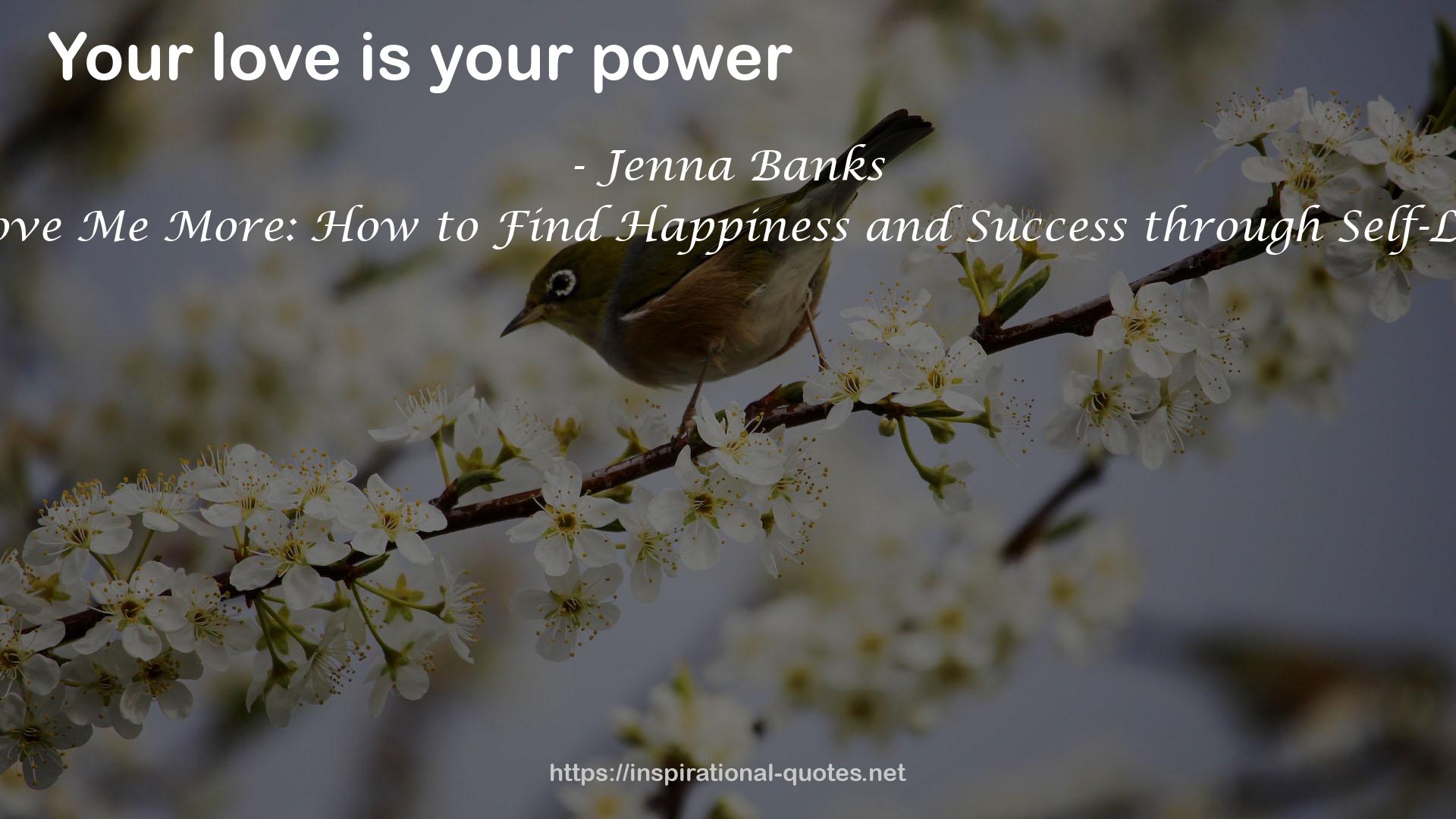 Jenna Banks QUOTES