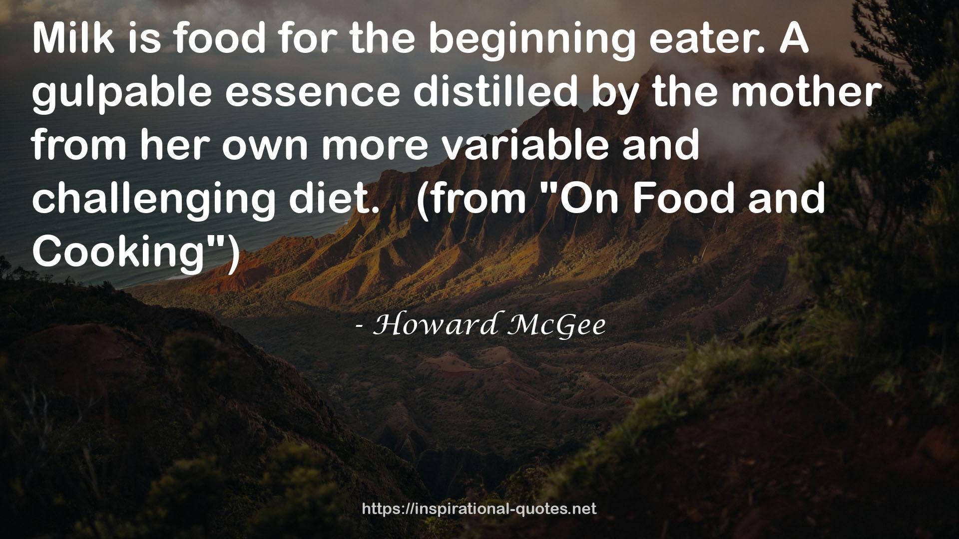 Howard McGee QUOTES