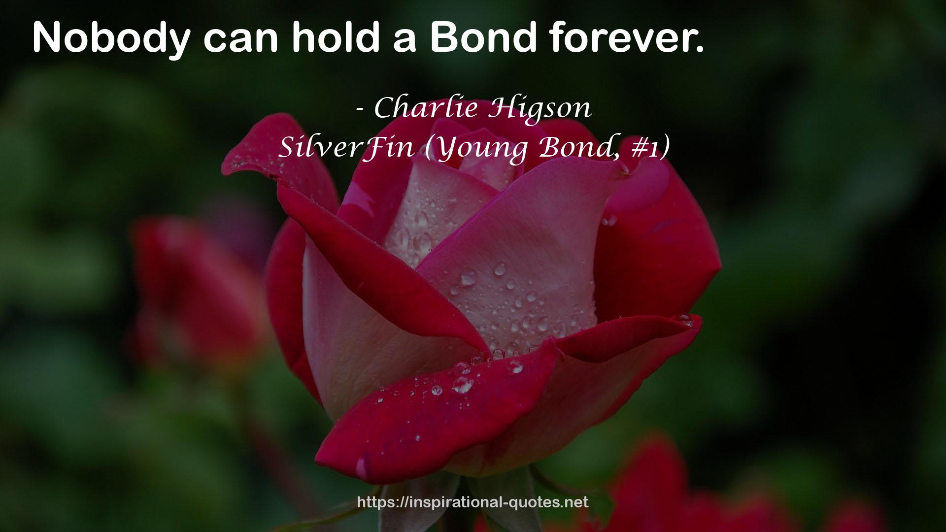 SilverFin (Young Bond, #1) QUOTES